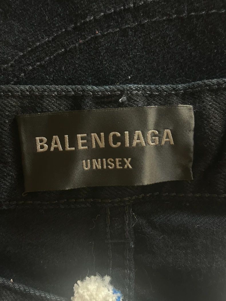Balenciaga Balenciaga Drawstring Wash Denim Pants Size S-dmc Size US 28 / EU 44 - 3 Thumbnail