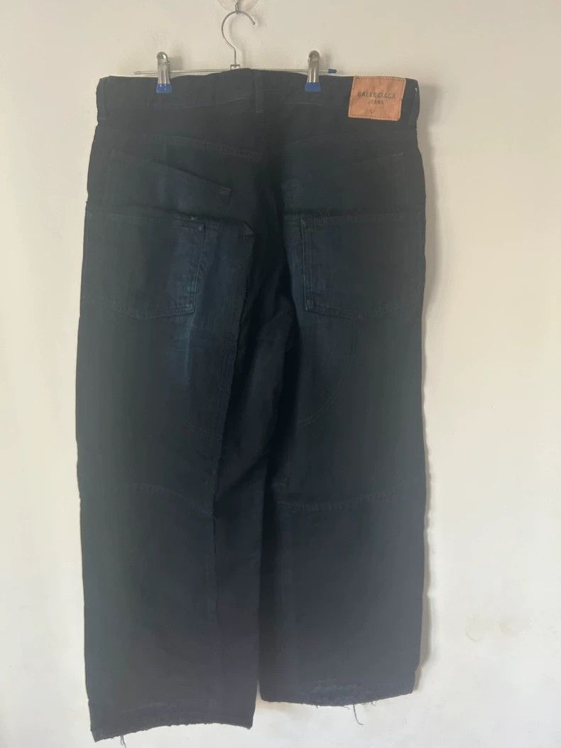 Balenciaga Balenciaga Drawstring Wash Denim Pants Size S-dmc Size US 28 / EU 44 - 2 Thumbnail