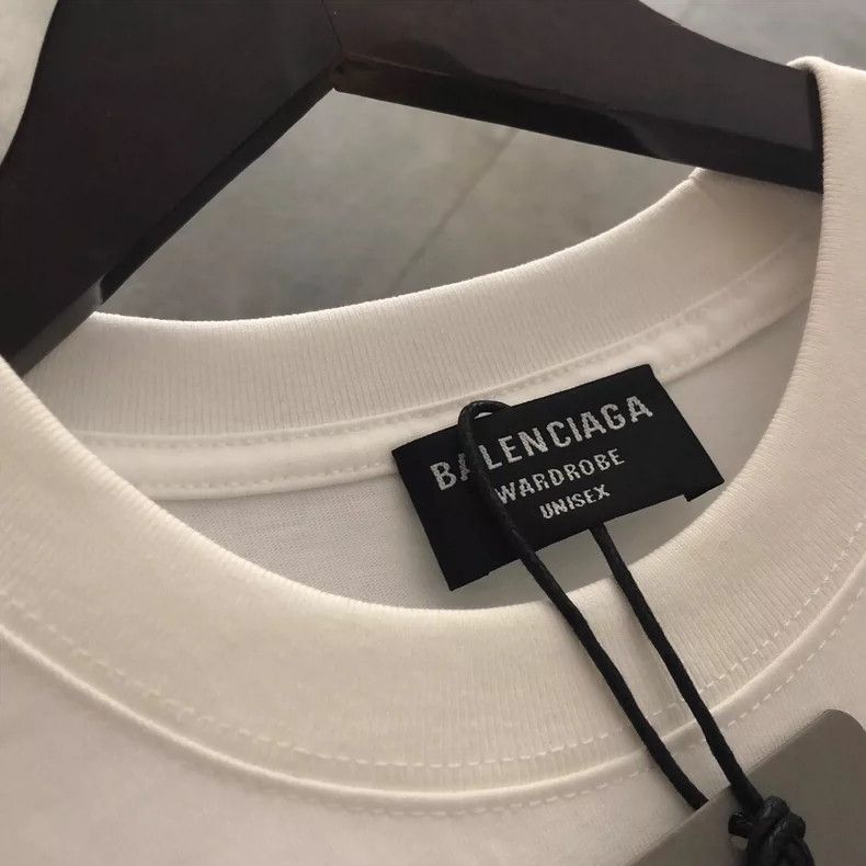 Balenciaga Men's Casual Short Sleeve T-Shirt Balenciaga-dmc Size US M / EU 48-50 / 2 - 3 Thumbnail