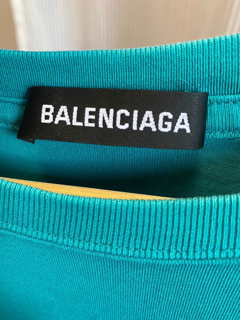 Balenciaga Balenciaga Unisex Casual T-Shirt with Oil Stains-dmc Size US M / EU 48-50 / 2 - 5 Thumbnail