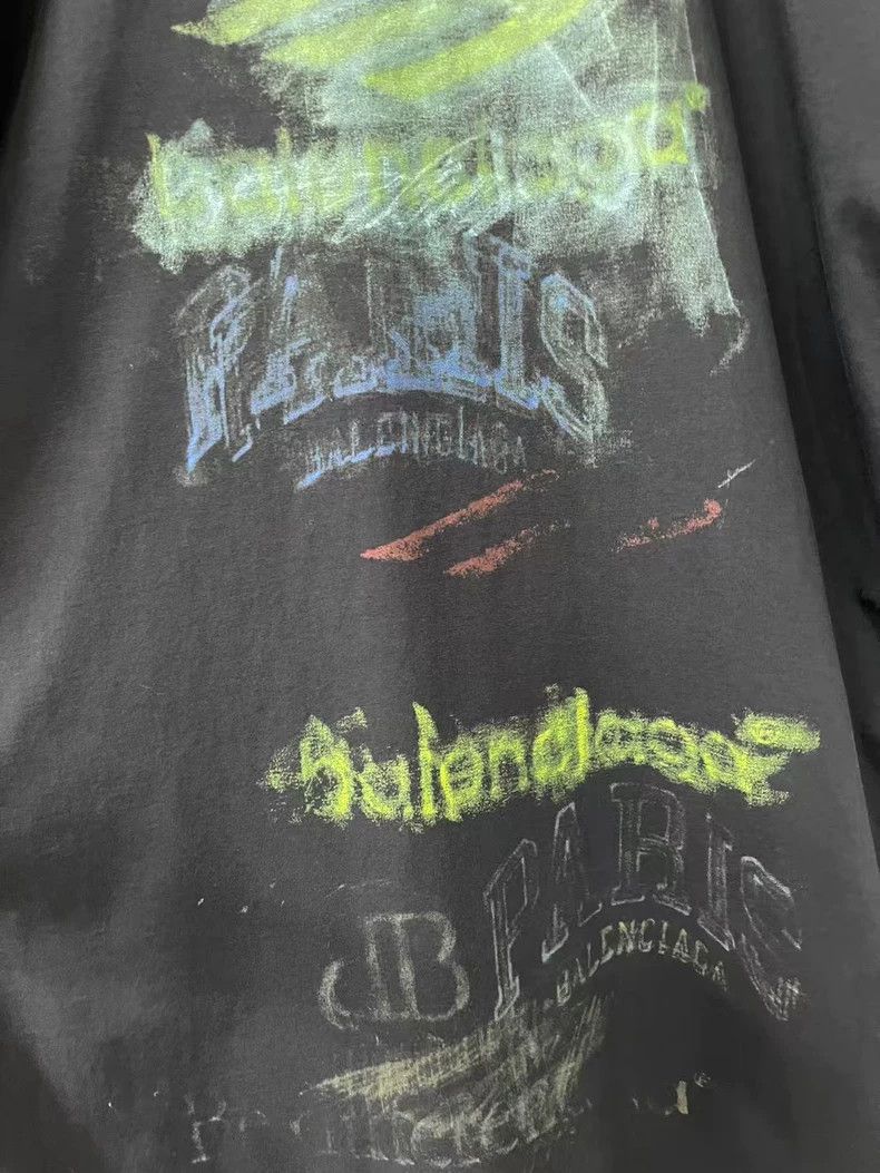 Balenciaga Balenciaga Graffiti Style Dress Size S-dmc Size 36" / US 14 / IT 50 - 5 Thumbnail
