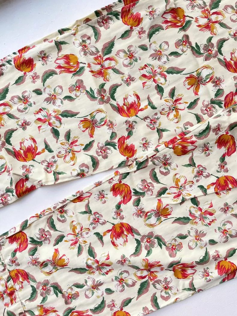 Jean Paul Gaultier Jean Paul Gaultier Vintage Floral Pajama Set-dmc Size US 32 / EU 48 - 8 Thumbnail