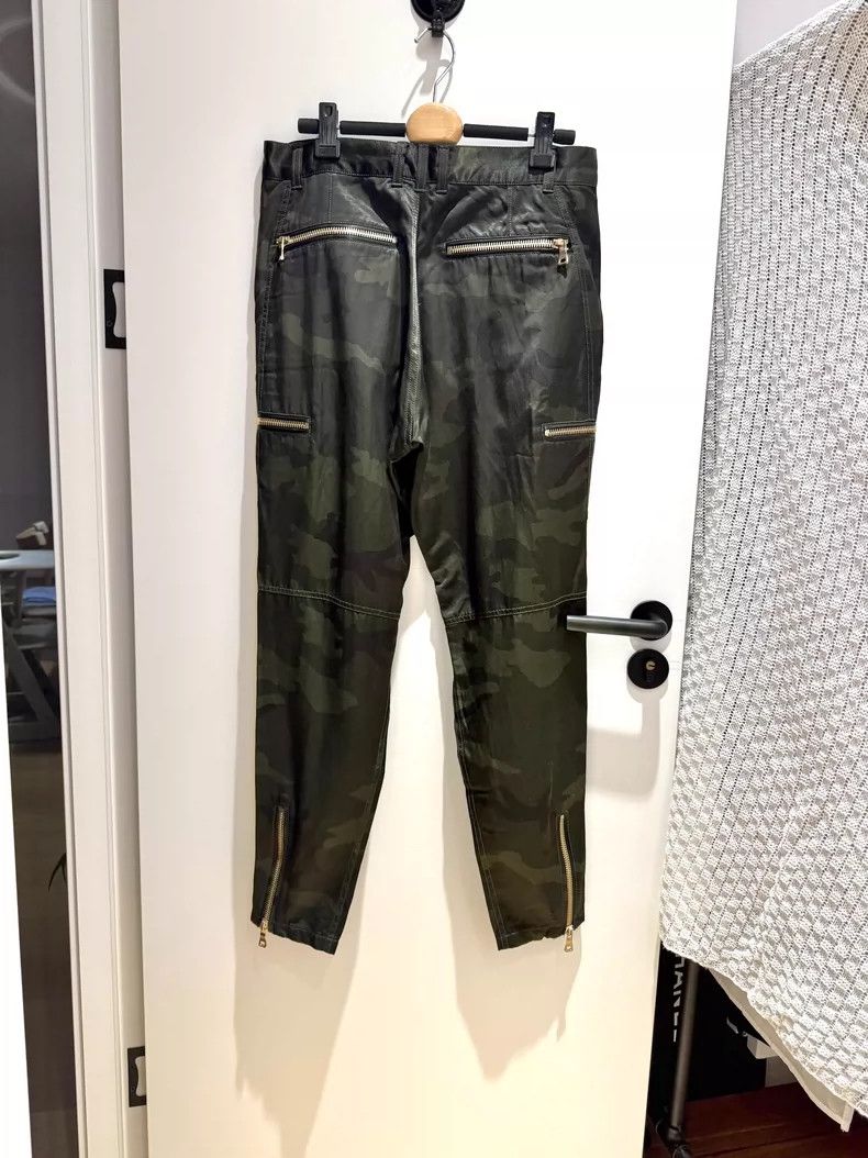 Balmain Balmain Camouflage Zip Detail Cargo Pants-dmc Size US 32 / EU 48 - 2 Thumbnail