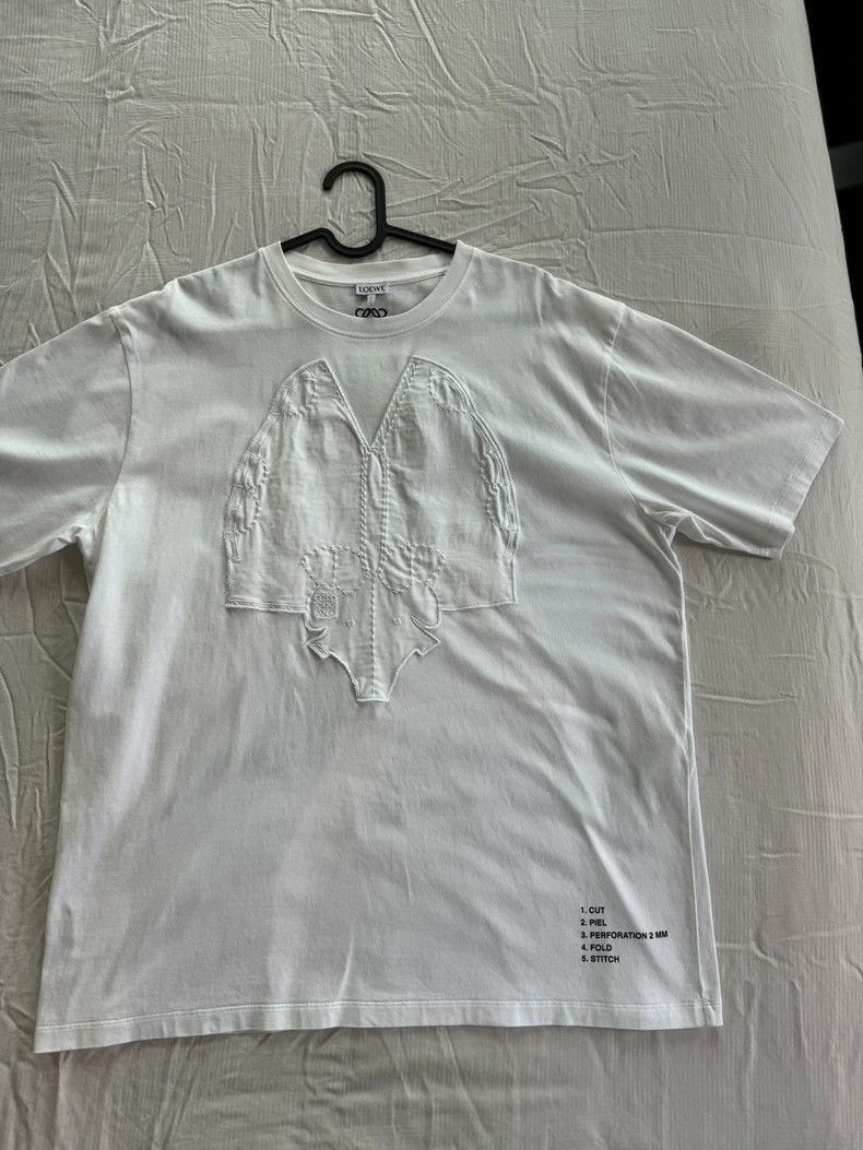 Loewe LOEWE Logo T-Shirt with Back Design-dmc Size US M / EU 48-50 / 2 - 2 Thumbnail