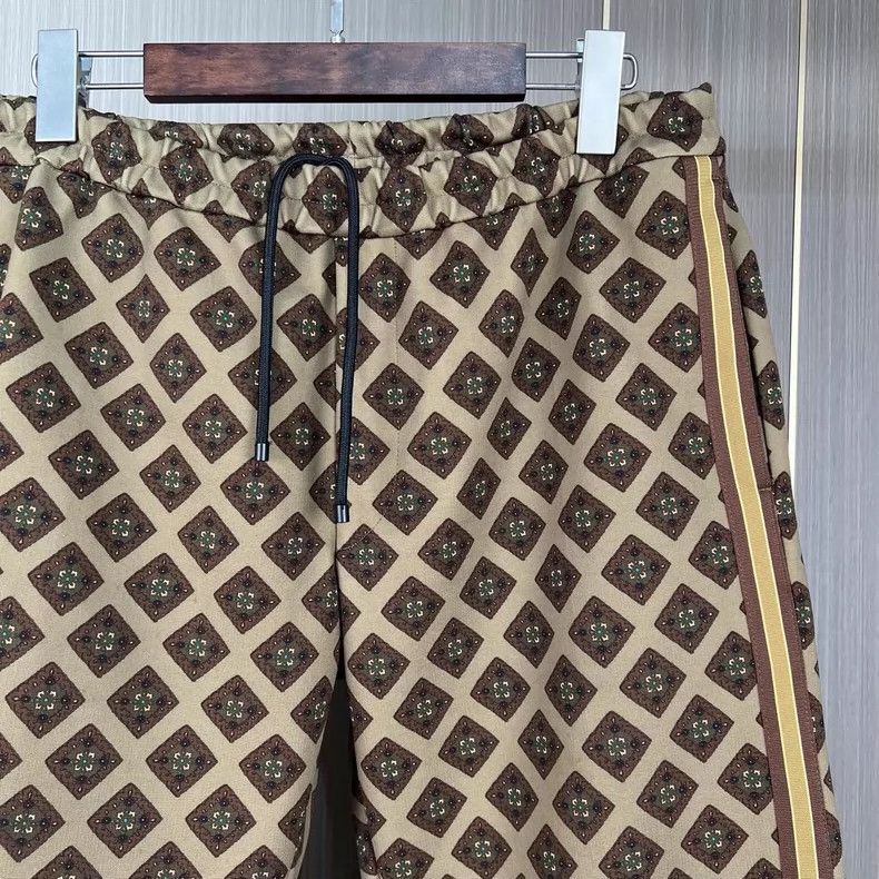 Dries Van Noten Dries Van Noten Brown Printed Relaxed Pants-dmc Size US 31 - 3 Thumbnail