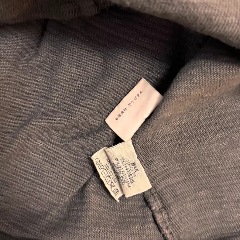 Kapital Kapital Gray Pocket T-Shirt Size US M / EU 48-50 / 2 - 4 Thumbnail