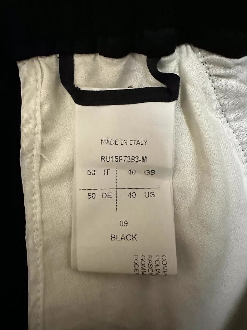 Rick Owens Rick Owens Black Wool Shorts Size US 31 - 4 Thumbnail