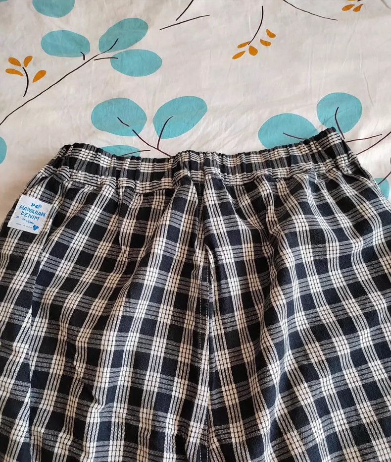 Yohji Yamamoto Black and White Checkered Tapered Pants Size US 34 / EU 50 - 2 Thumbnail