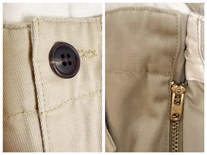 Visvim Beige Jumbo Pastoral Braces Shorts for Summer Size US 26 / EU 42 - 5 Thumbnail