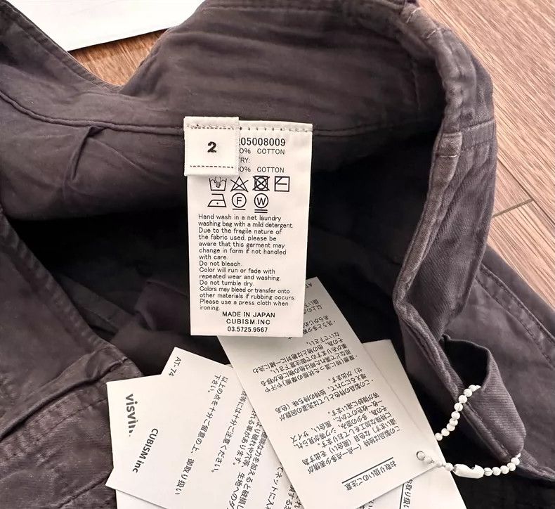Visvim VISVIM Wide Chino Pants Crash 24AW Size US 26 / EU 42 - 4 Thumbnail