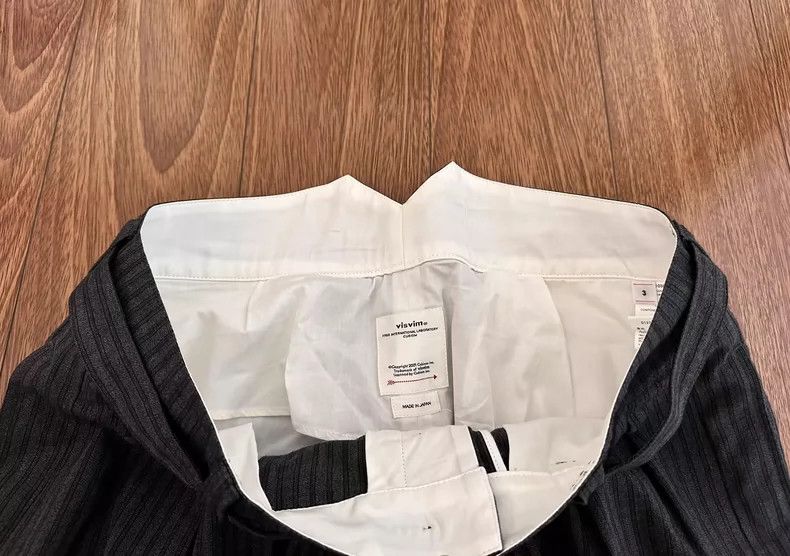 Visvim VISVIM Hakama Pant in Charcoal Color Size US 26 / EU 42 - 3 Thumbnail