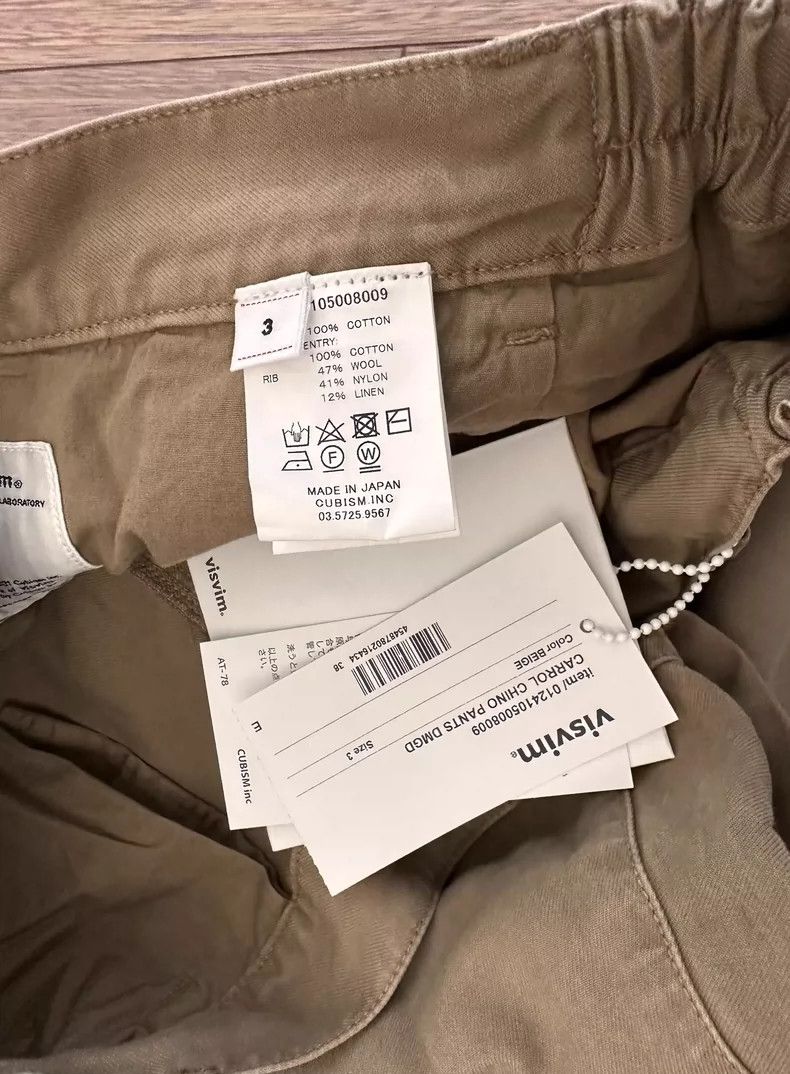 Visvim VISVIM Carrol Chino Pants For Men Size US 26 / EU 42 - 5 Thumbnail