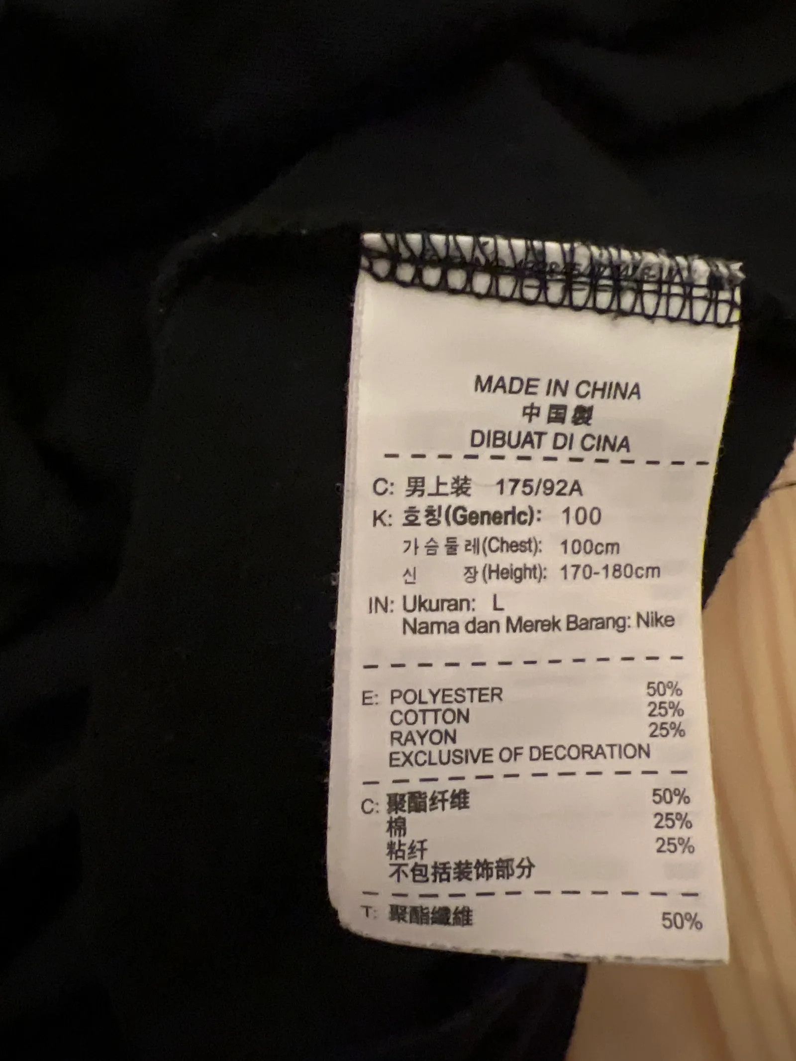 Nike Nike T-shirt Size US L / EU 52-54 / 3 - 3 Thumbnail