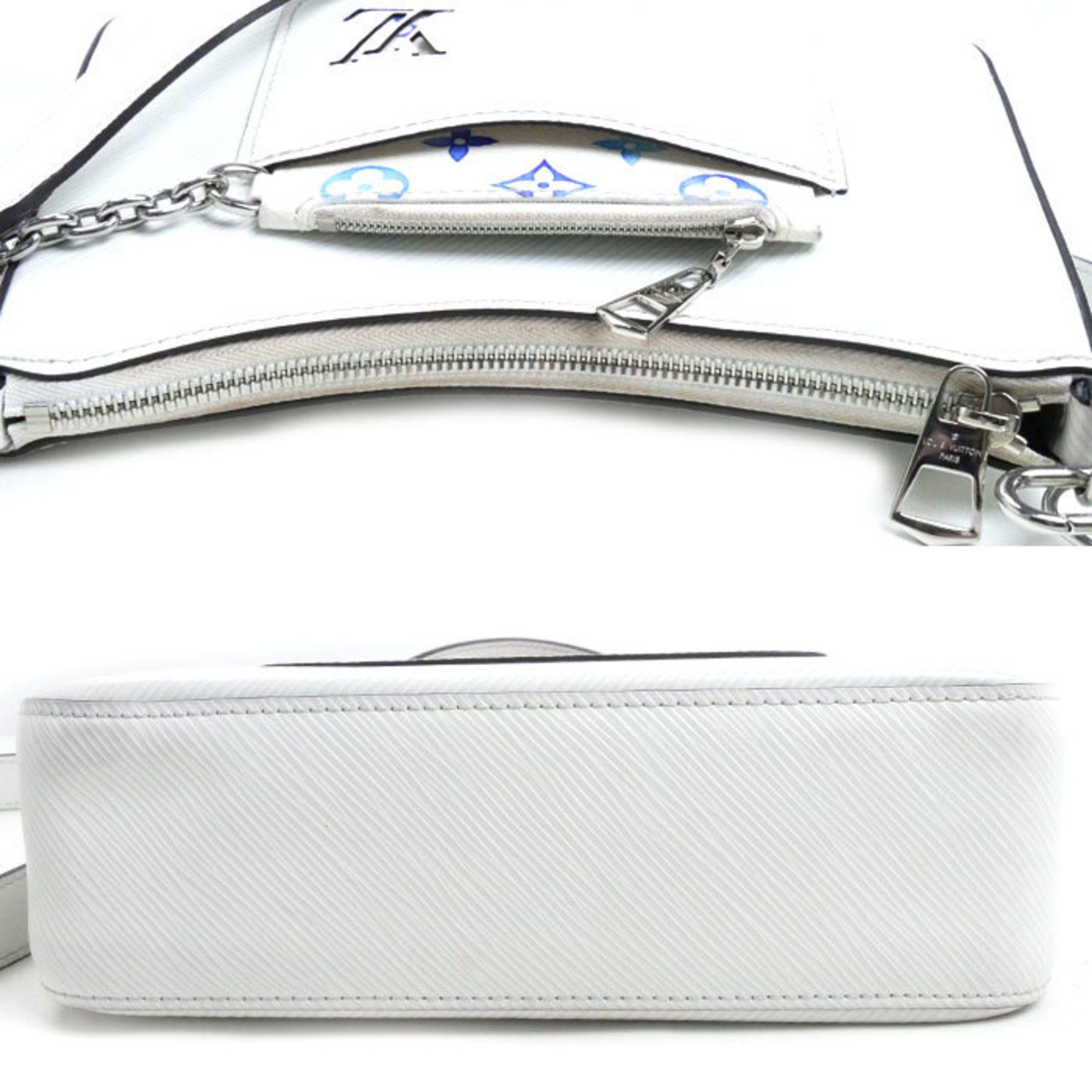 Louis Vuitton Louis Vuitton Marel 2-Way Shoulder Bag Epi White M25316 Women's Size ONE SIZE - 4 Thumbnail