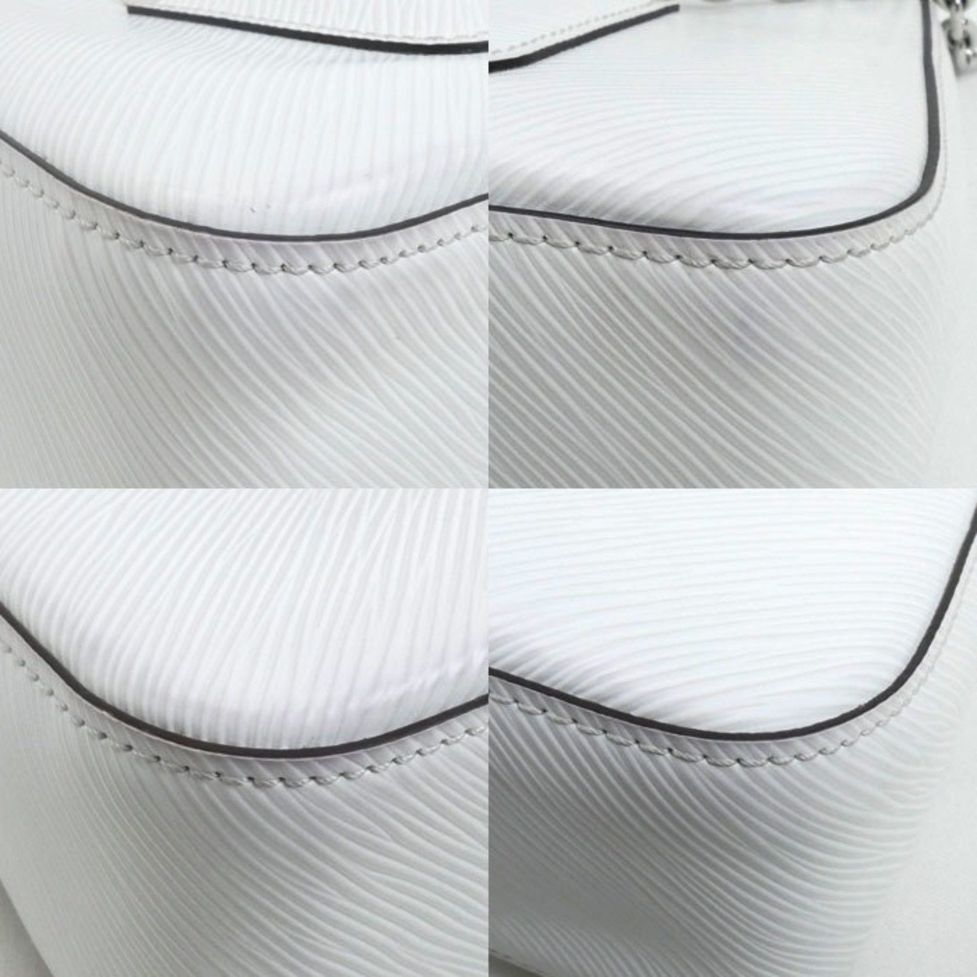 Louis Vuitton Louis Vuitton Marel 2-Way Shoulder Bag Epi White M25316 Women's Size ONE SIZE - 7 Thumbnail