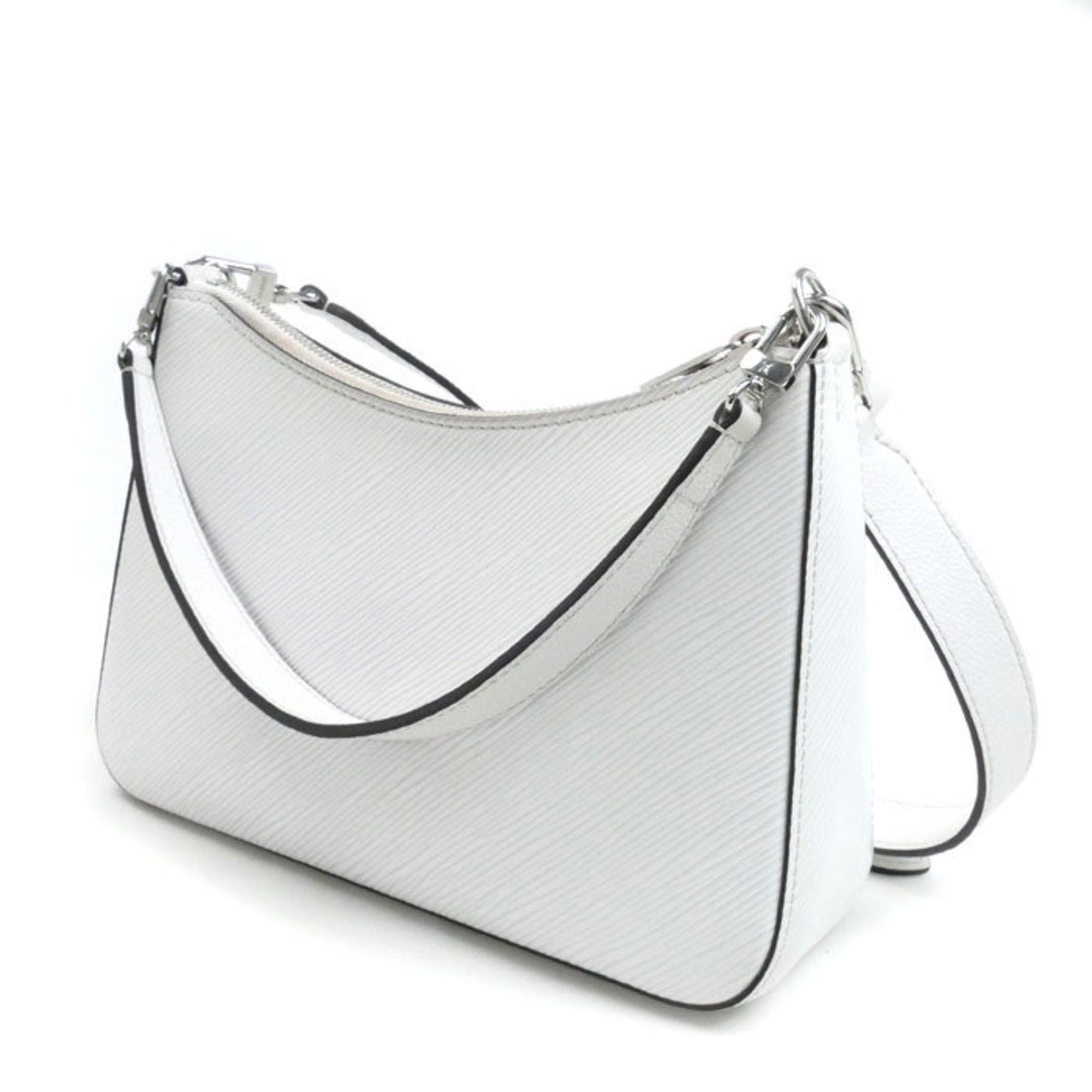 Louis Vuitton Louis Vuitton Marel 2-Way Shoulder Bag Epi White M25316 Women's Size ONE SIZE - 2 Thumbnail