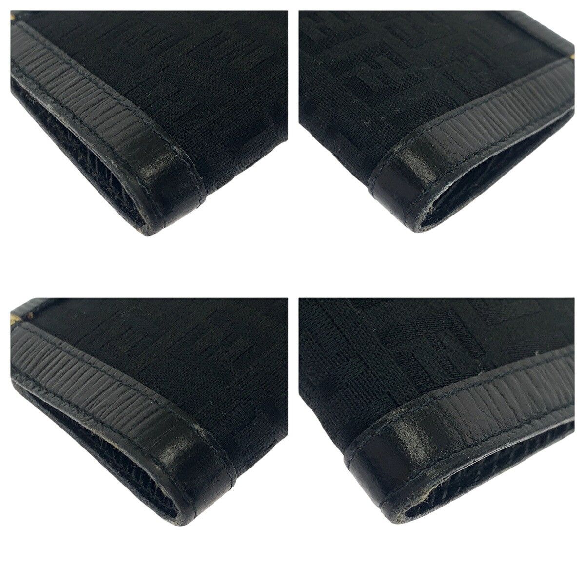 Fendi Fendi Fendi Zucca Canvas Coin Case Canvas Coin Case Size ONE SIZE - 3 Thumbnail