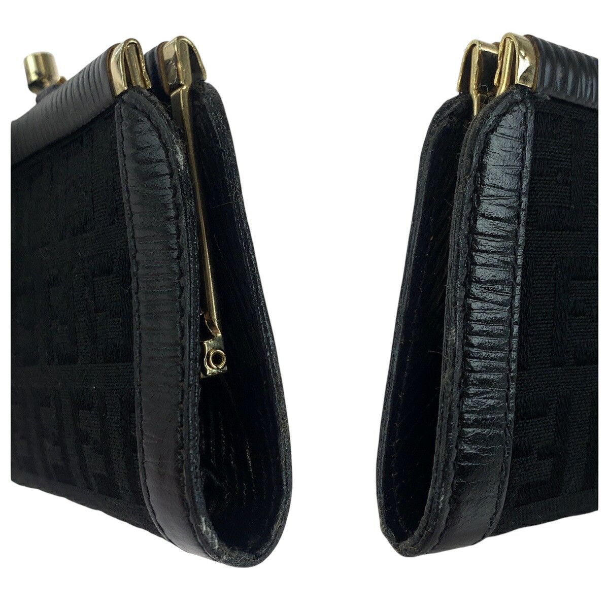 Fendi Fendi Fendi Zucca Canvas Coin Case Canvas Coin Case Size ONE SIZE - 8 Thumbnail