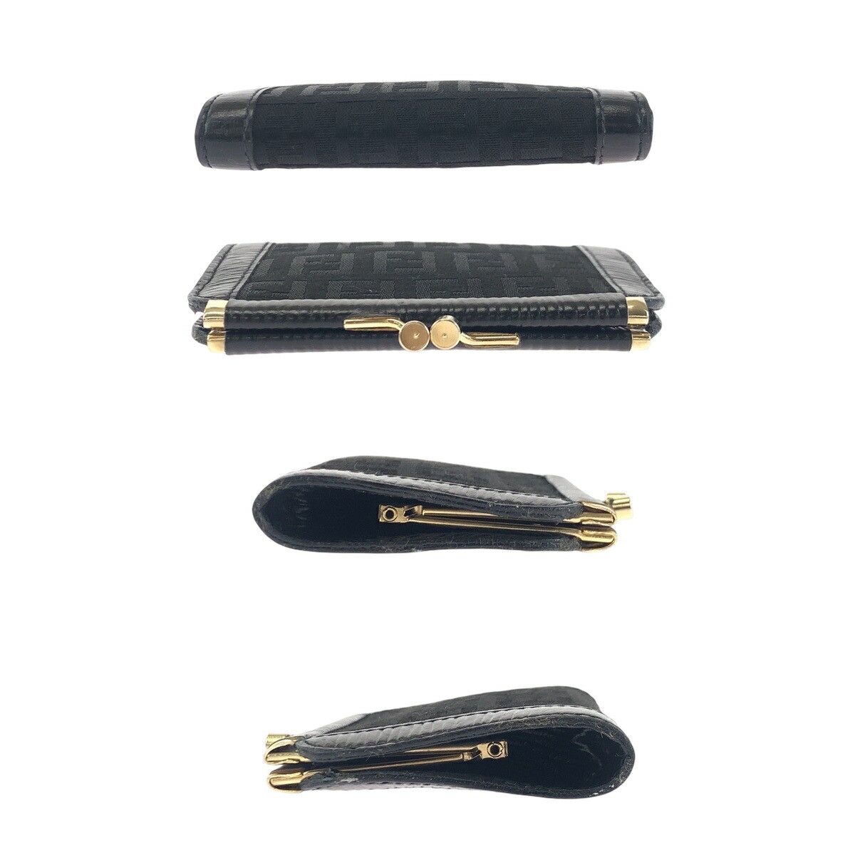 Fendi Fendi Fendi Zucca Canvas Coin Case Canvas Coin Case Size ONE SIZE - 9 Thumbnail