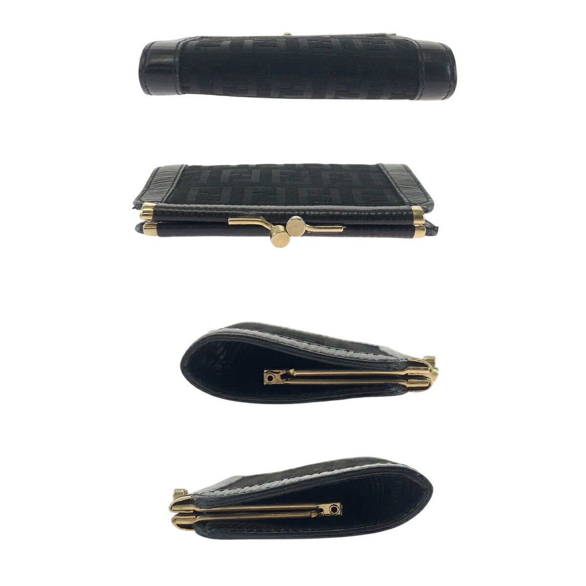 Fendi Fendi Fendi Zucca Canvas Coin Case Canvas Coin Case Size ONE SIZE - 9 Thumbnail