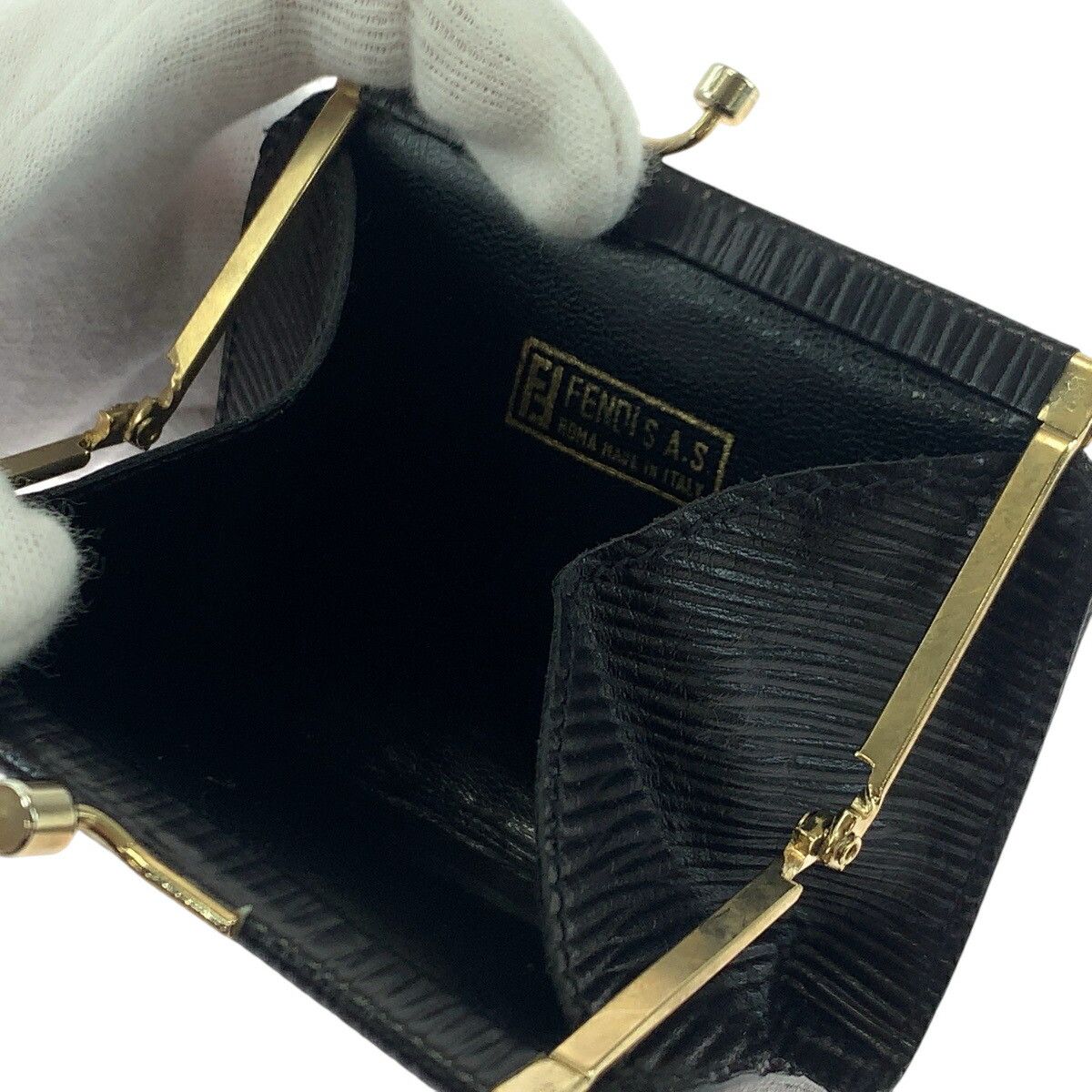 Fendi Fendi Fendi Zucca Canvas Coin Case Canvas Coin Case Size ONE SIZE - 8 Thumbnail