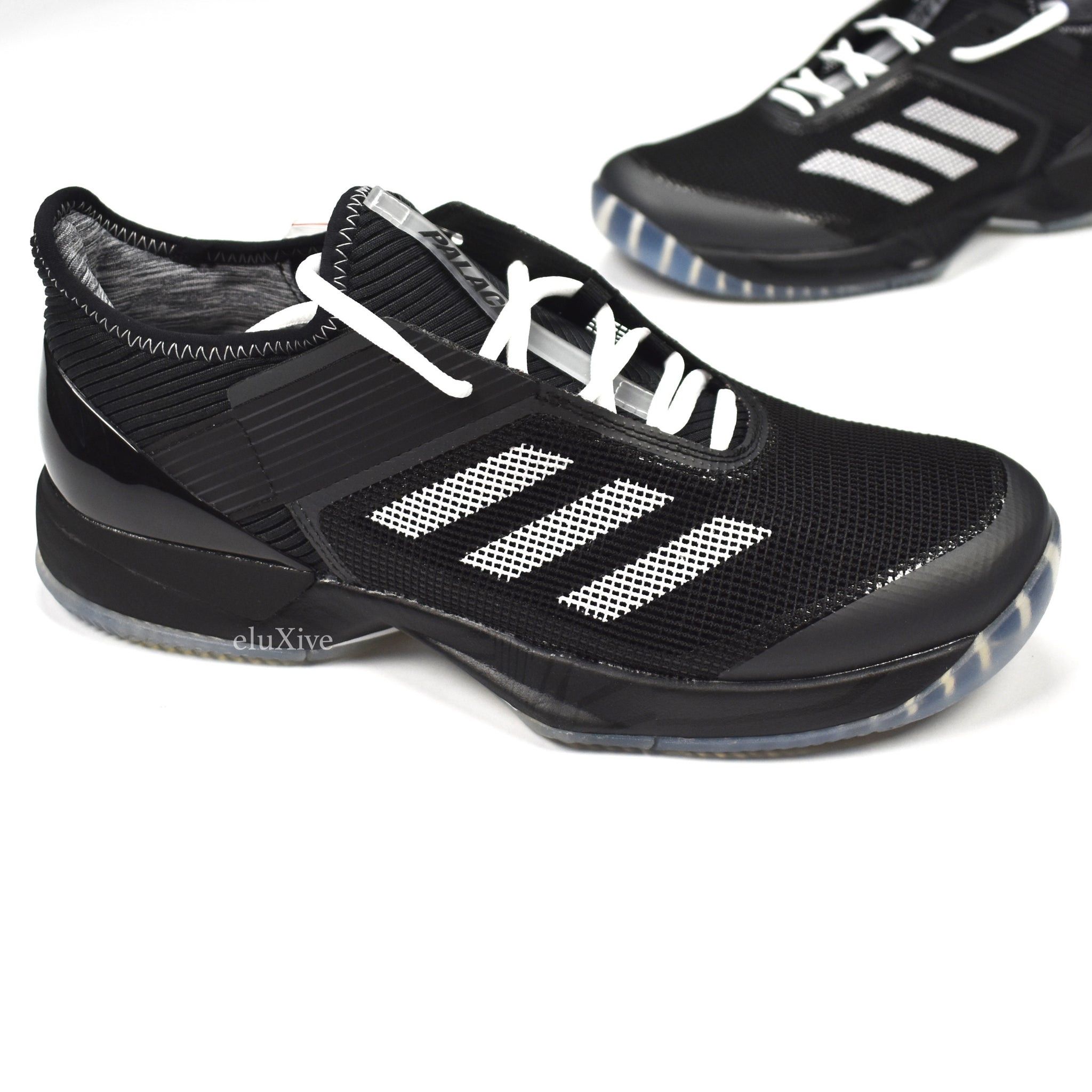 Adidas × Palace Palace Adidas Tennis Ubersonic 3.0 Black DS Size US 9 / EU 42 - 3 Thumbnail