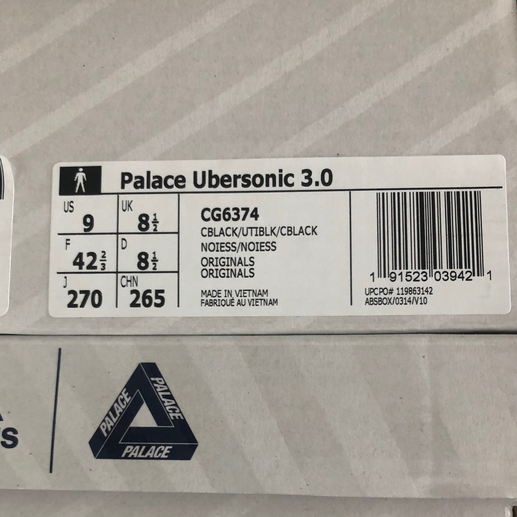 Adidas × Palace Palace Adidas Tennis Ubersonic 3.0 Black DS Size US 9 / EU 42 - 16 Thumbnail