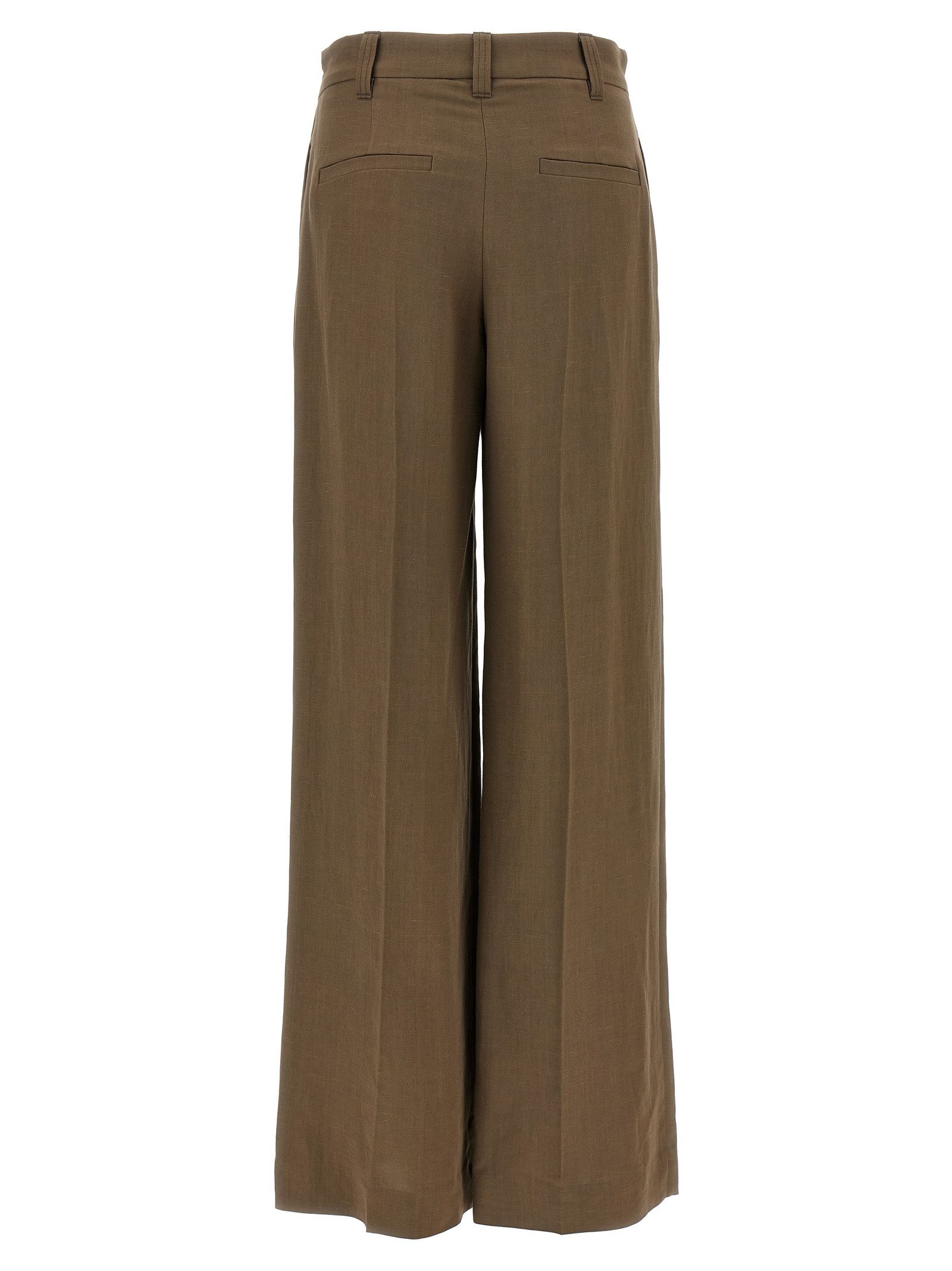 Brunello Cucinelli Loose Leg Pants Size 28" / US 6 / IT 42 - 2 Thumbnail