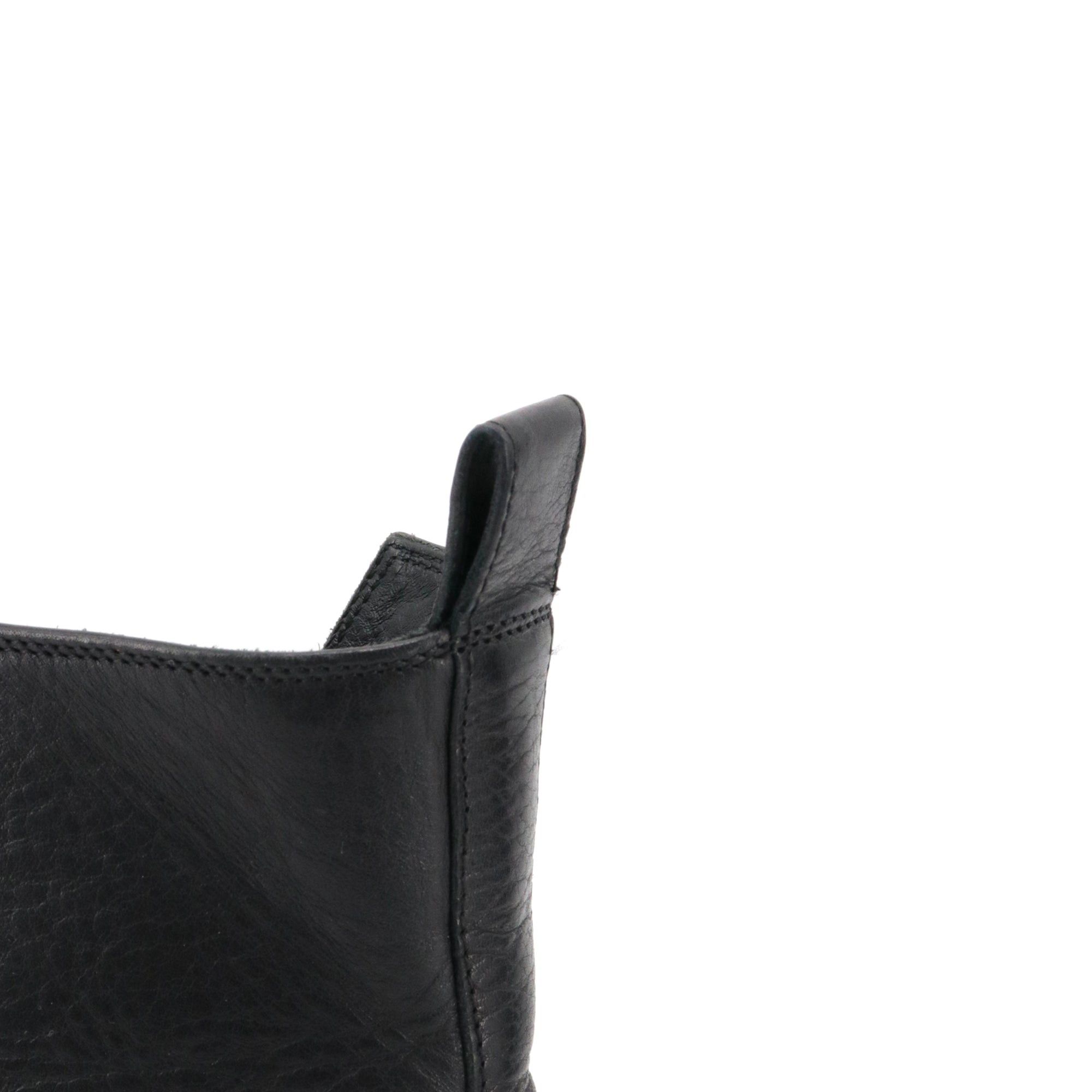 Saint Laurent Paris SAINT LAURENT - Saint Laurent Beat ankle boots in black leather (T36.5) Size US 5.5 / IT 35.5 - 6 Thumbnail