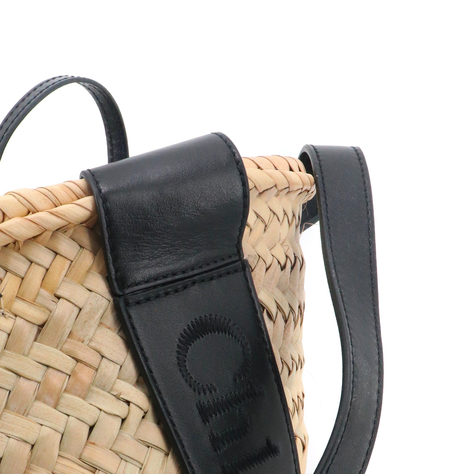 Chloe CHLOÉ - Chloé Panier Sense Small shoulder bag in raffia Size ONE SIZE - 4 Thumbnail