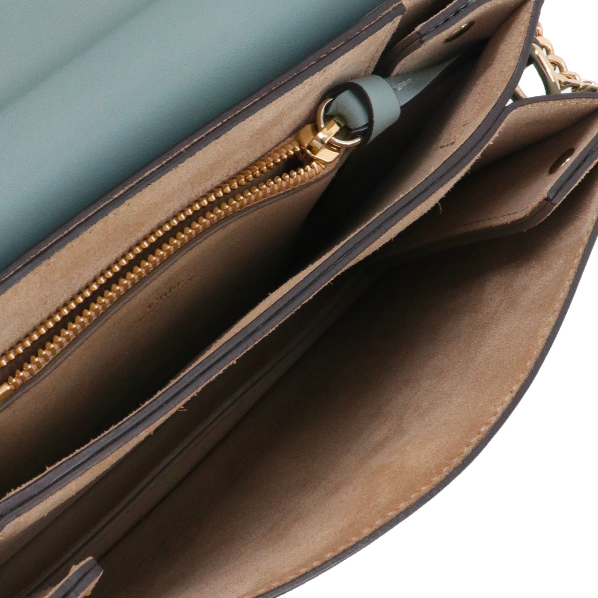 Chloe CHLOÉ - Faye Chloé shoulder bag in blue leather Size ONE SIZE - 7 Thumbnail