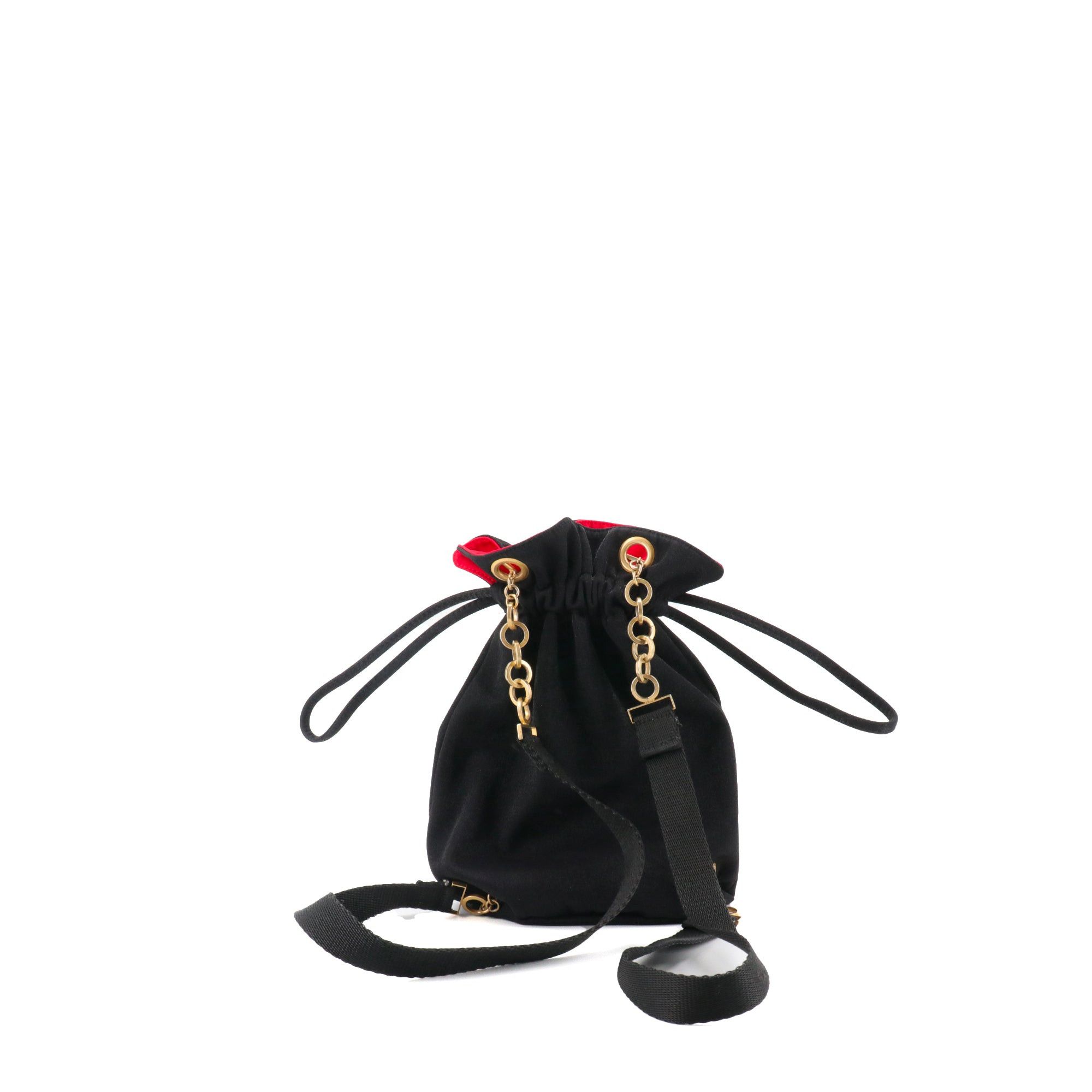 Saint Laurent Paris SAINT LAURENT - Saint Laurent reversible backpack in iridescent black nylon Size ONE SIZE - 3 Thumbnail
