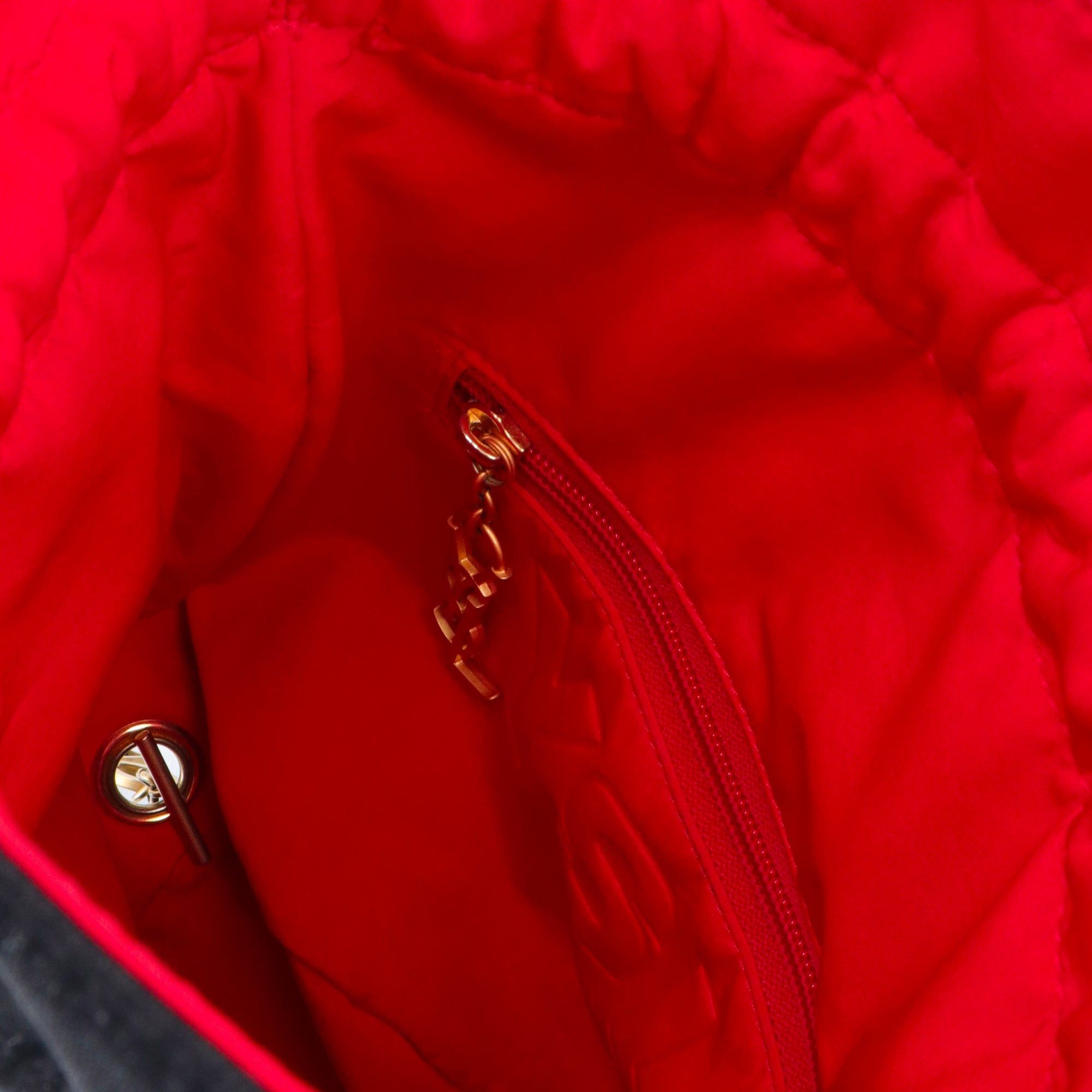 Saint Laurent Paris SAINT LAURENT - Saint Laurent reversible backpack in iridescent black nylon Size ONE SIZE - 6 Thumbnail