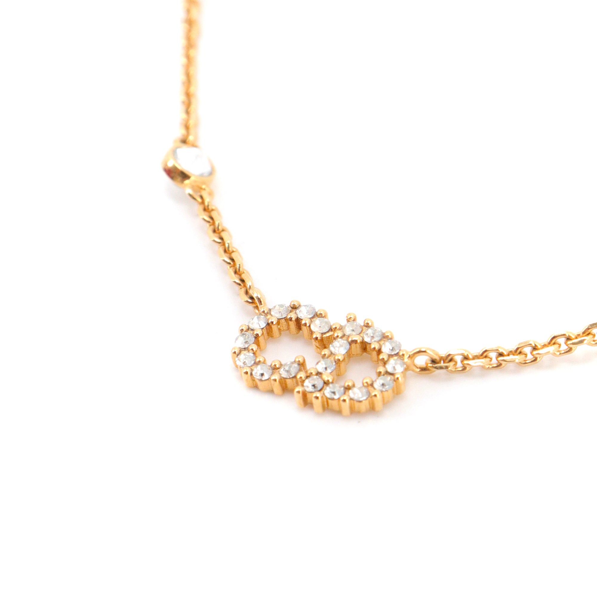 Dior DIOR - Clair D Lune Dior necklace in gold metal Size ONE SIZE - 2 Thumbnail