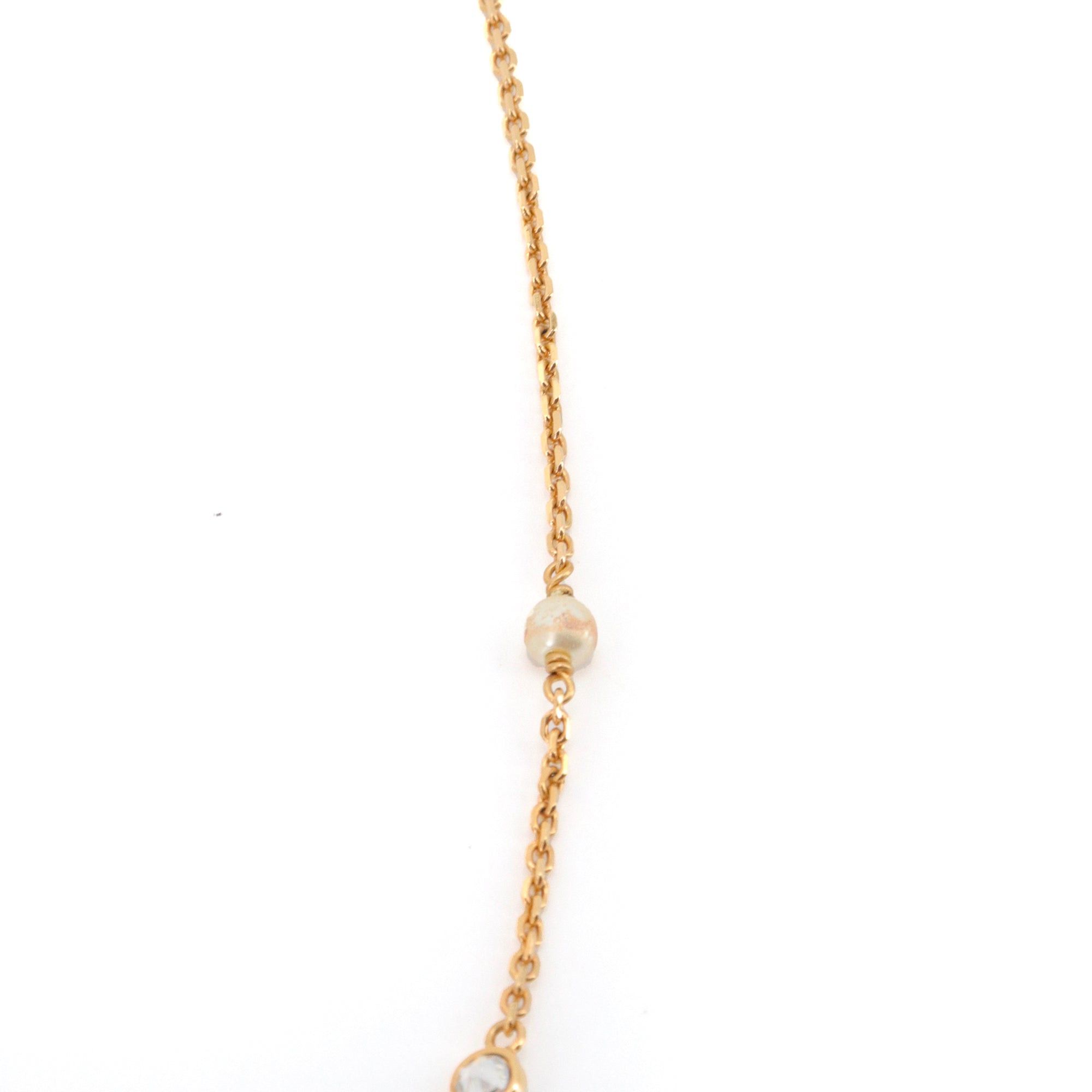 Dior DIOR - Clair D Lune Dior necklace in gold metal Size ONE SIZE - 3 Thumbnail