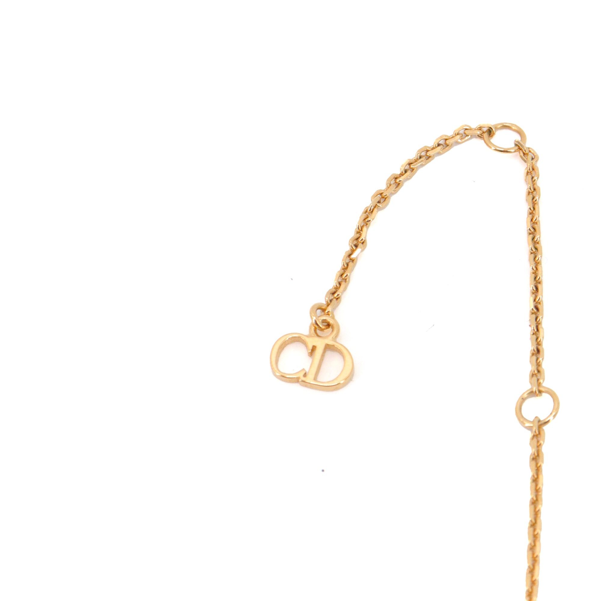 Dior DIOR - Clair D Lune Dior necklace in gold metal Size ONE SIZE - 4 Thumbnail