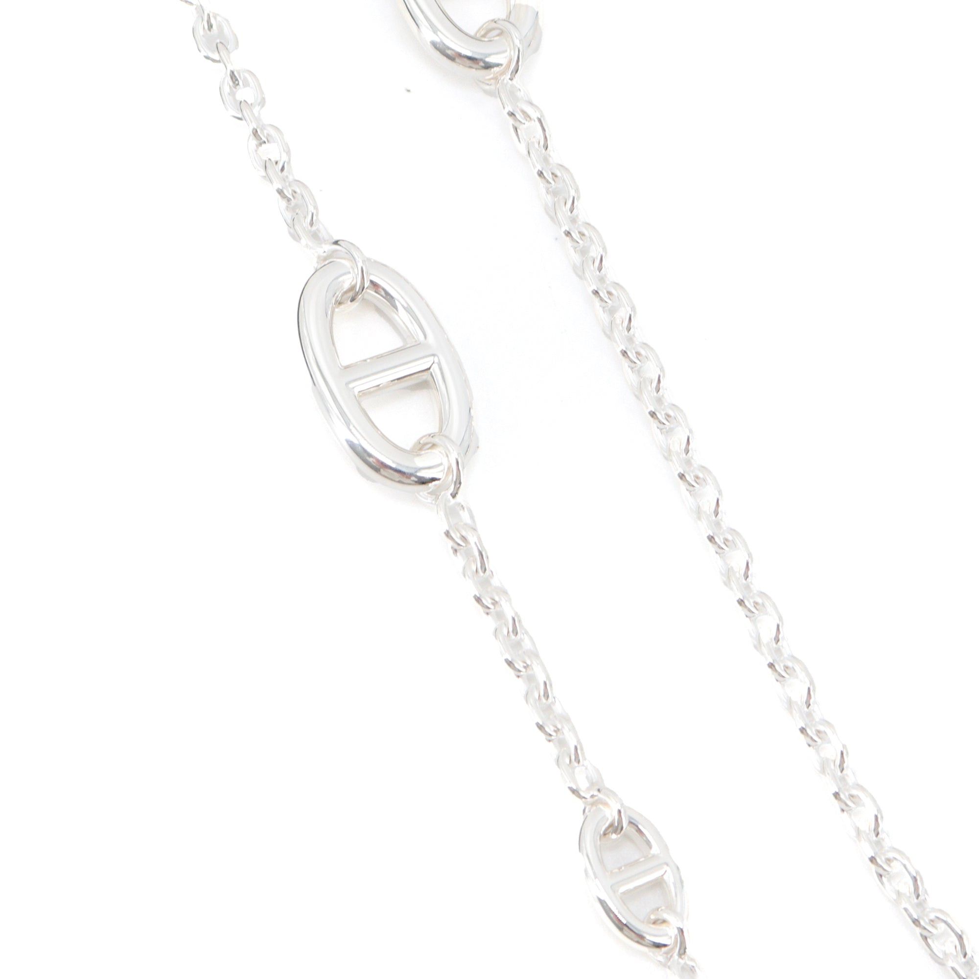 Hermes HERMÈS - Hermès Farandole 120 long necklace in silver Size ONE SIZE - 2 Thumbnail