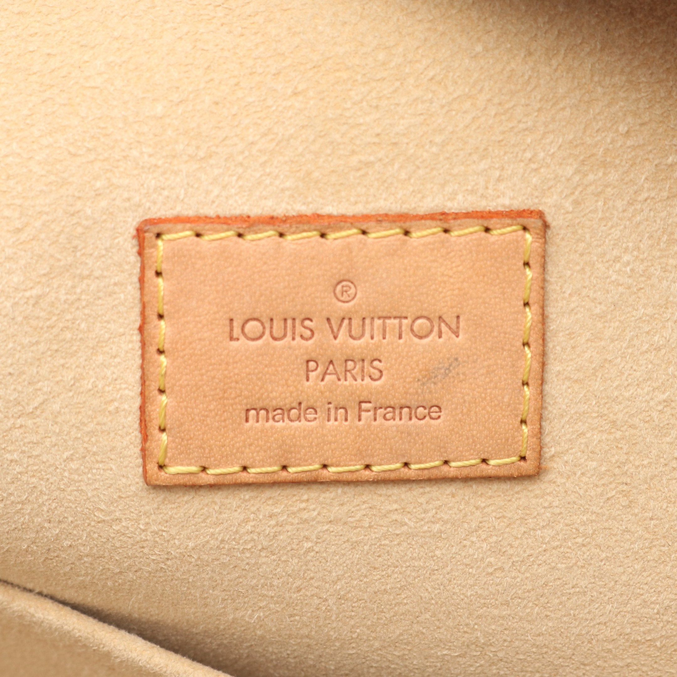 Louis Vuitton Louis Vuitton Manhattan Gm Monogram Handbag Leather Brown Size ONE SIZE - 4 Thumbnail