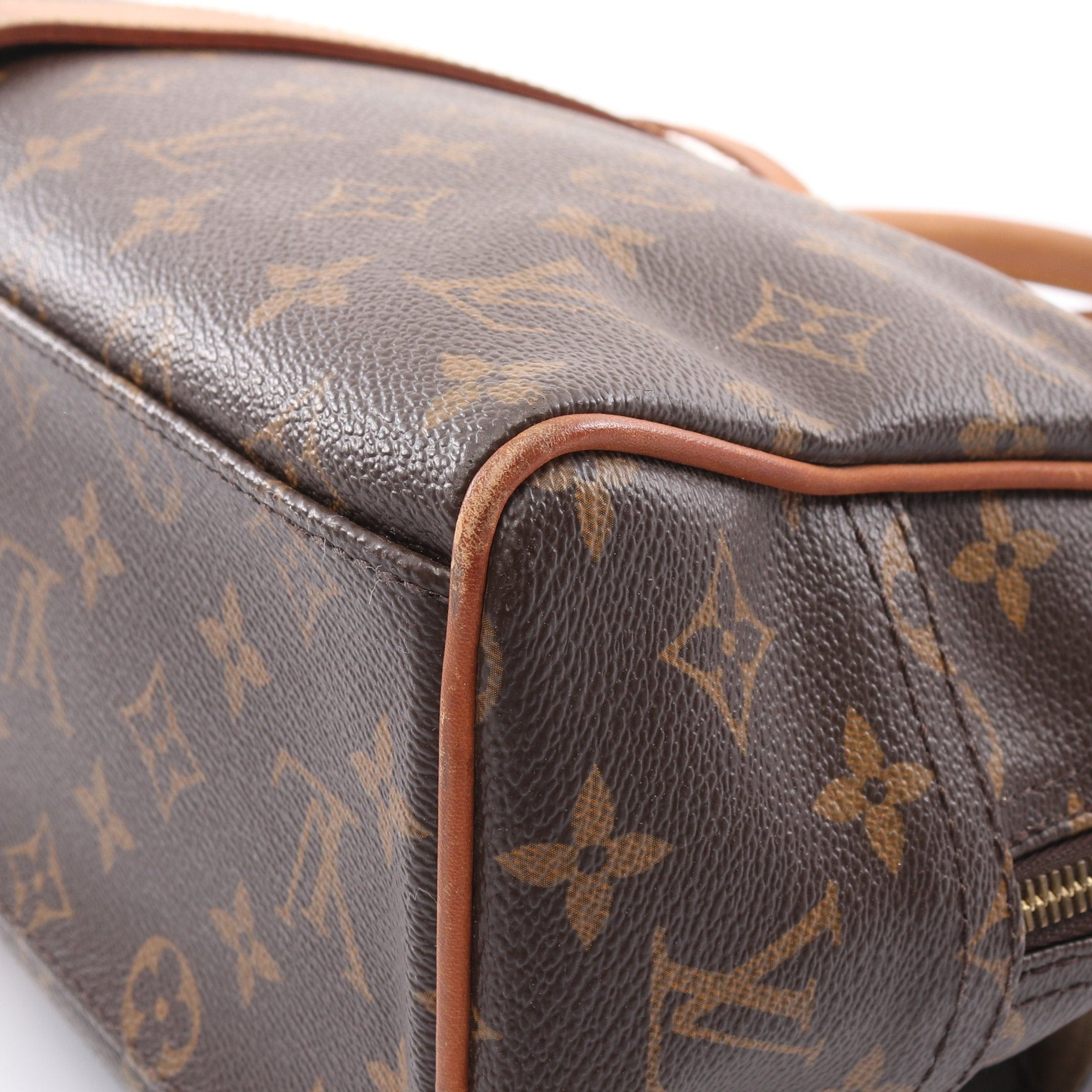 Louis Vuitton Louis Vuitton Manhattan Gm Monogram Handbag Leather Brown Size ONE SIZE - 7 Thumbnail