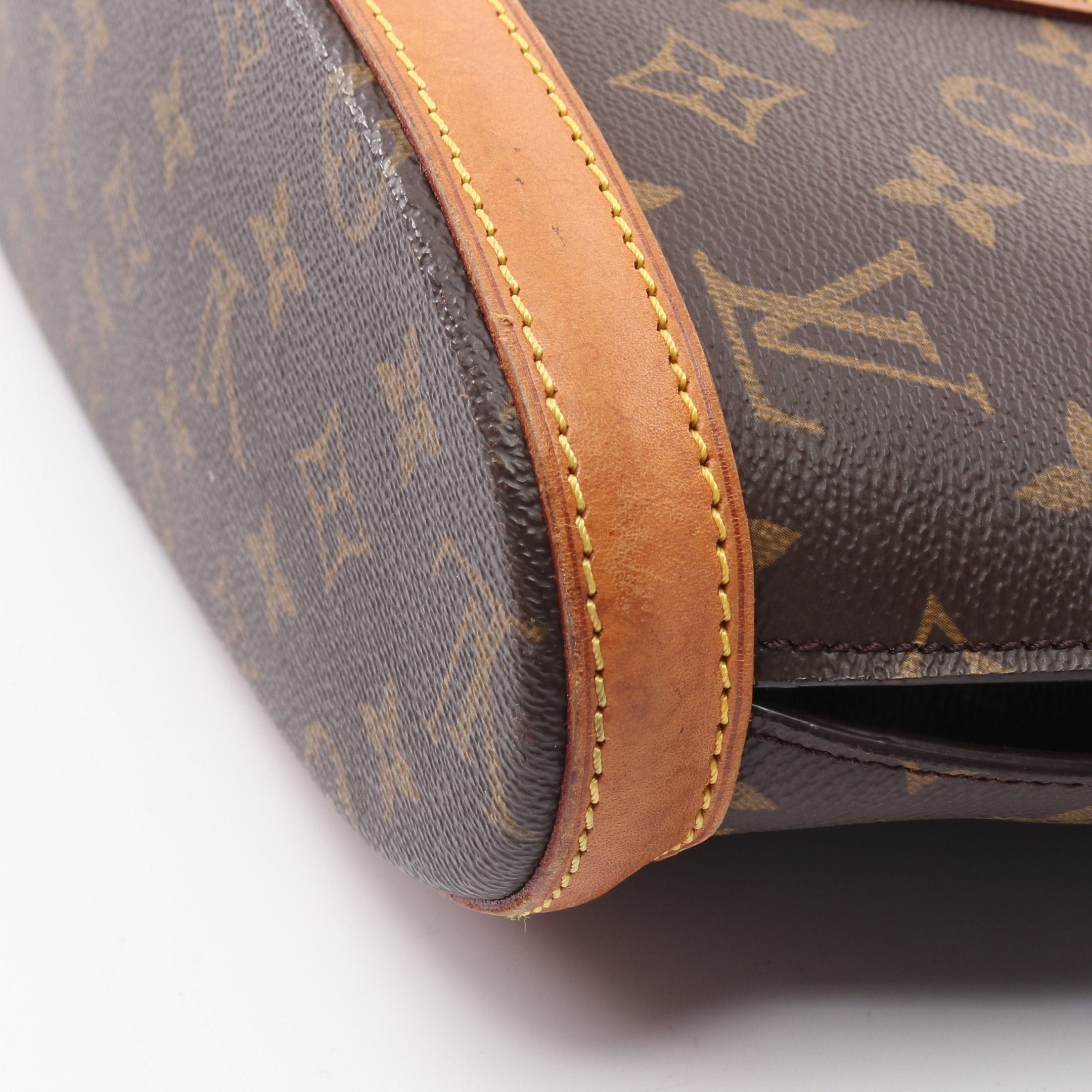 Louis Vuitton Louis Vuitton Babylon Monogram Shoulder Bag Leather Brown Size ONE SIZE - 7 Thumbnail