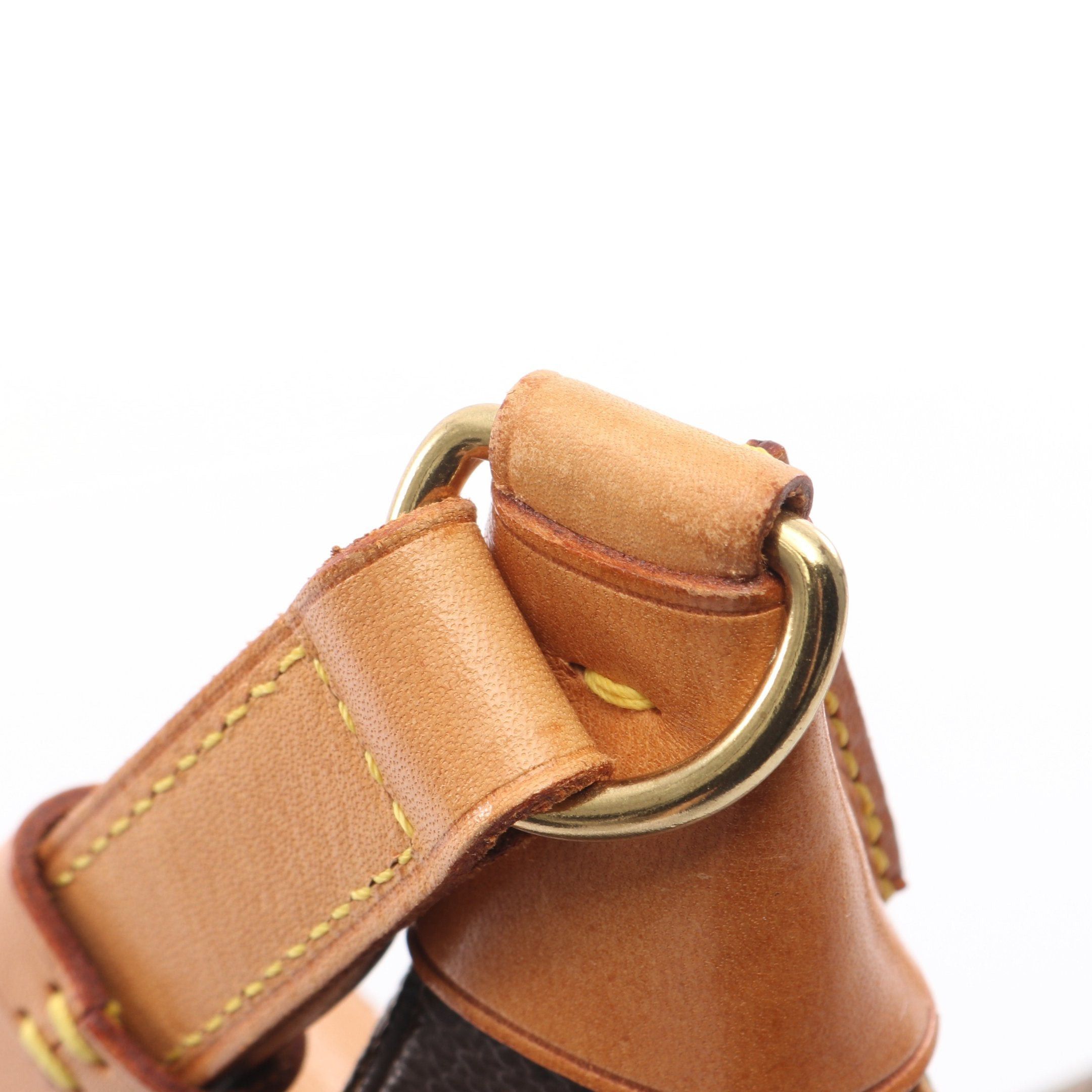 Louis Vuitton Louis Vuitton Boulogne Pm Monogram Shoulder Bag Leather Brown Size ONE SIZE - 10 Thumbnail