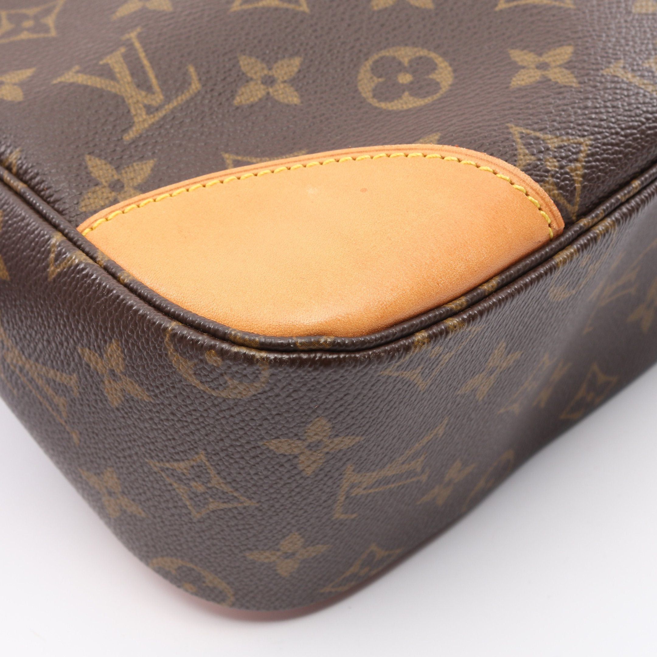 Louis Vuitton Louis Vuitton Boulogne Pm Monogram Shoulder Bag Leather Brown Size ONE SIZE - 6 Thumbnail