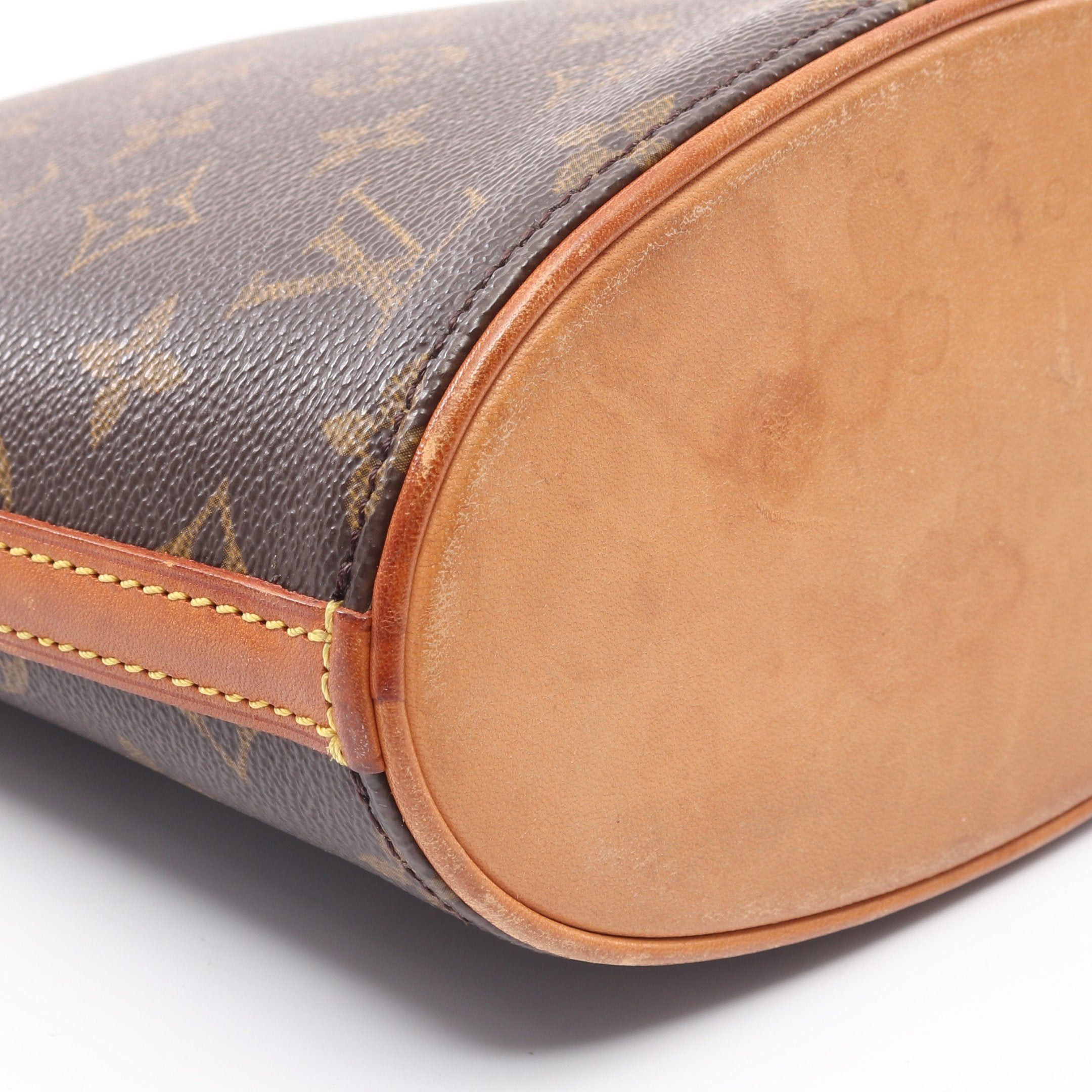 Louis Vuitton Louis Vuitton Druot Monogram Shoulder Bag Leather Brown Size ONE SIZE - 6 Thumbnail