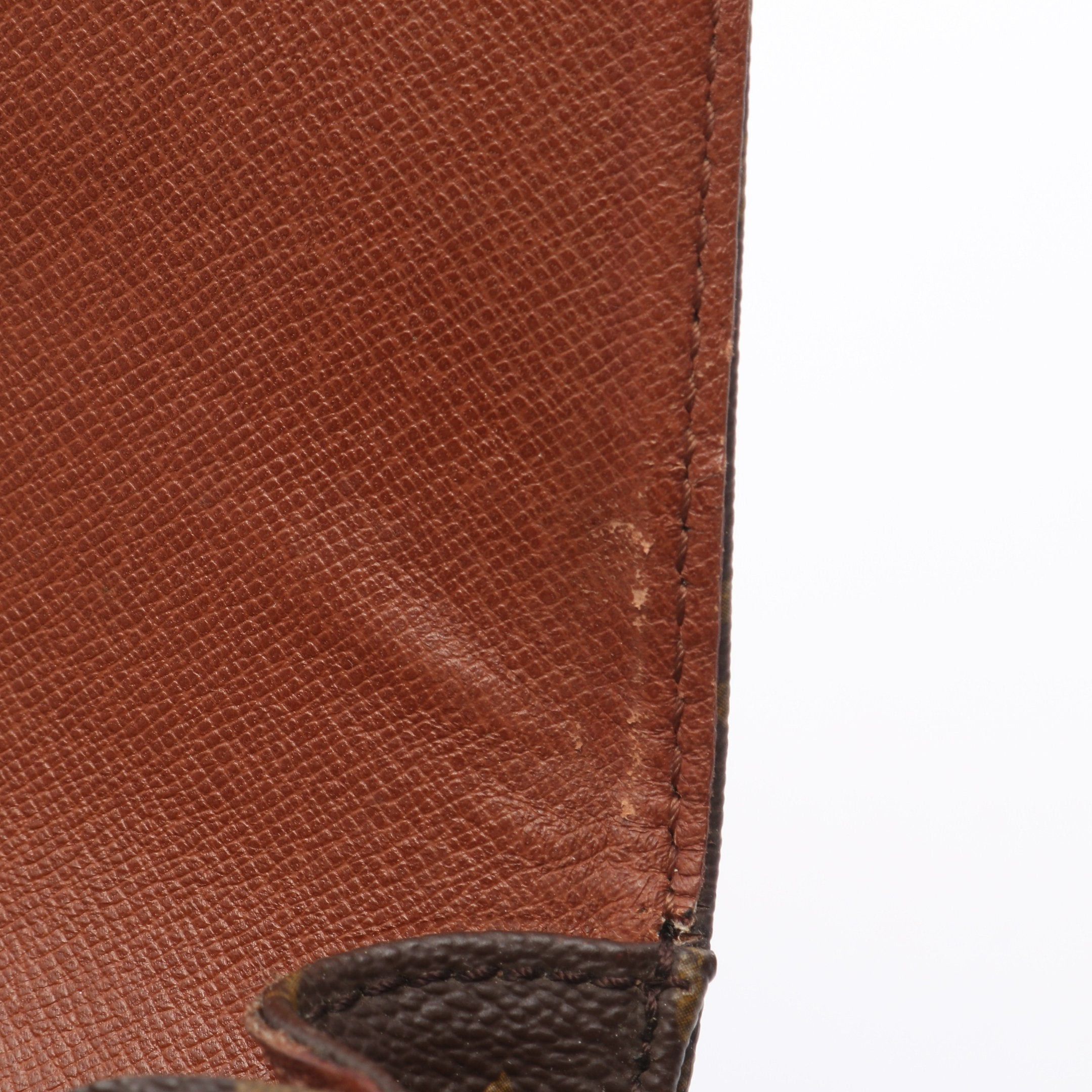 Louis Vuitton Louis Vuitton Cartesier Pm Monogram Shoulder Bag Leather Brown Size ONE SIZE - 11 Thumbnail