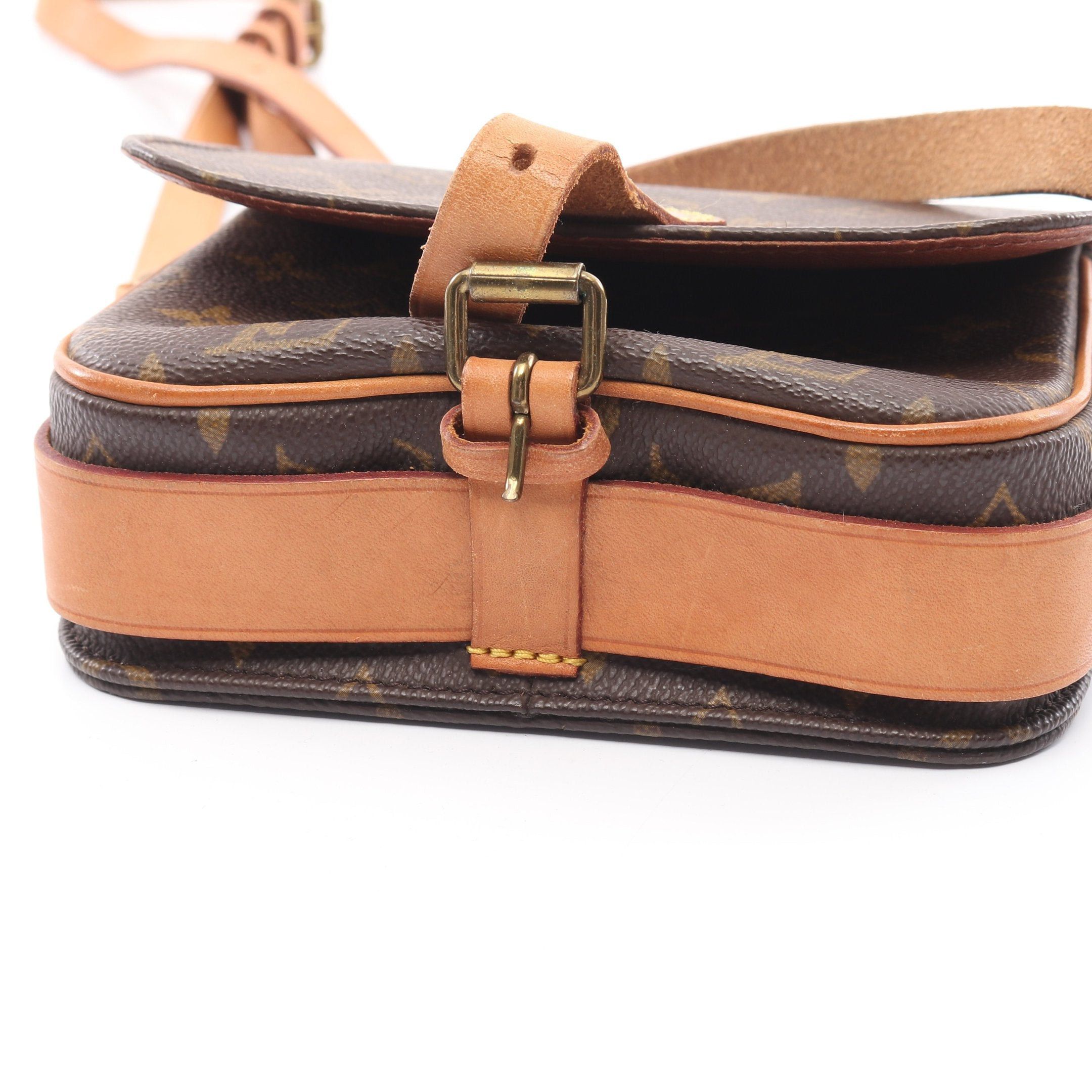 Louis Vuitton Louis Vuitton Cartesier Pm Monogram Shoulder Bag Leather Brown Size ONE SIZE - 13 Thumbnail