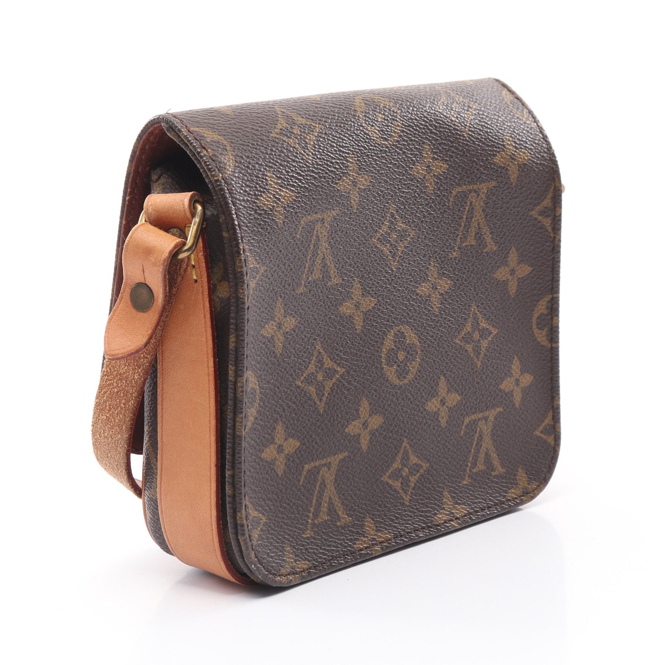 Louis Vuitton Louis Vuitton Cartesier Pm Monogram Shoulder Bag Leather Brown Size ONE SIZE - 2 Thumbnail