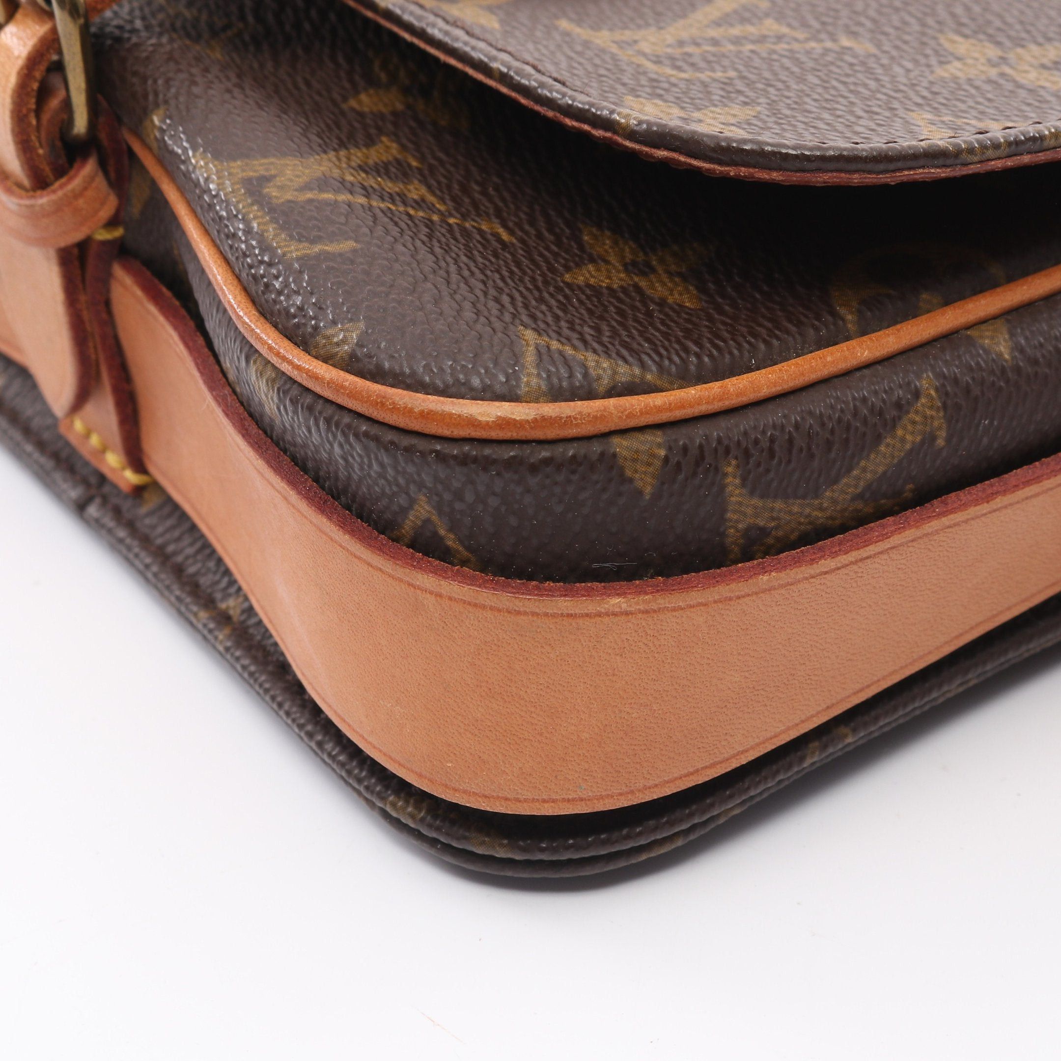 Louis Vuitton Louis Vuitton Cartesier Pm Monogram Shoulder Bag Leather Brown Size ONE SIZE - 7 Thumbnail