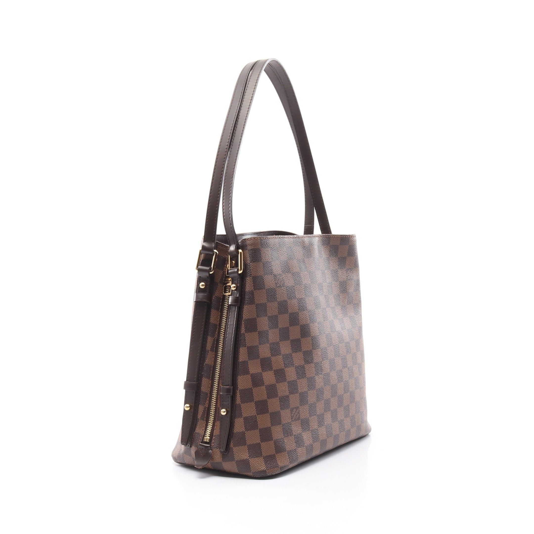 Louis Vuitton Louis Vuitton Hippopotamus Rivington Damier Ebene Shoulder Bag Leather Brown Size ONE SIZE - 2 Thumbnail