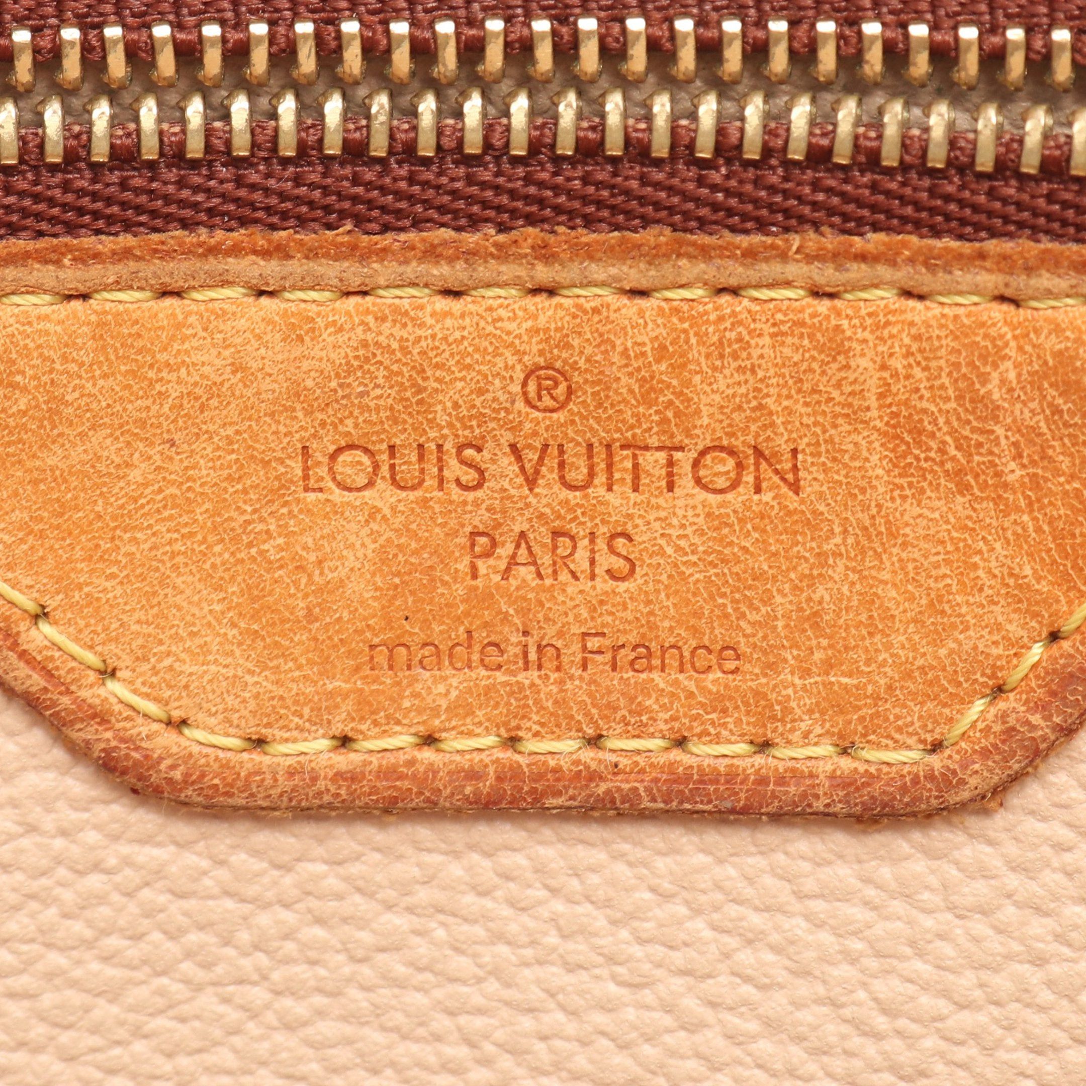 Louis Vuitton Louis Vuitton Bucket Pm Monogram Handbag Leather Brown Size ONE SIZE - 4 Thumbnail