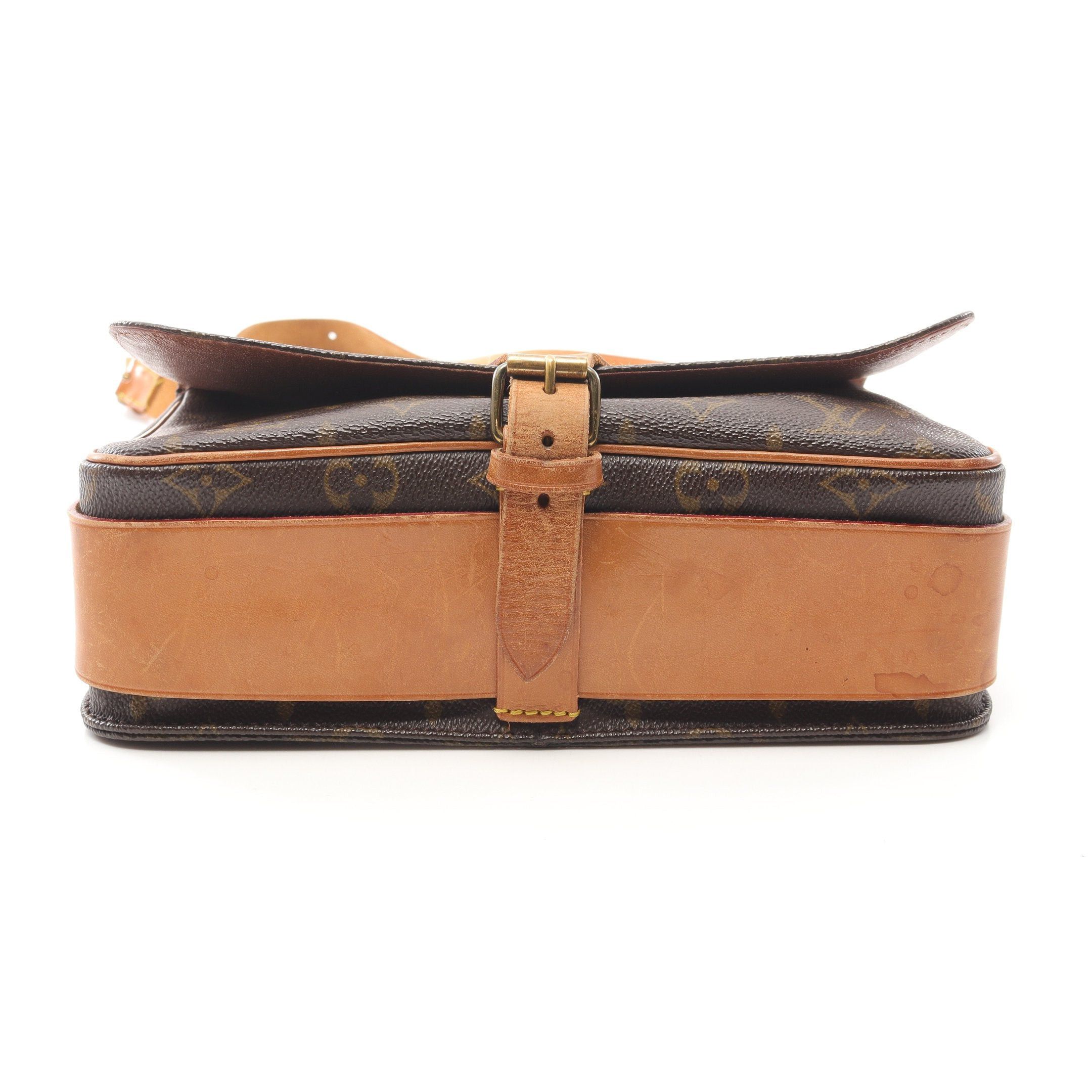 Louis Vuitton Louis Vuitton Cartesier Gm Monogram Shoulder Bag Leather Brown Size ONE SIZE - 15 Thumbnail
